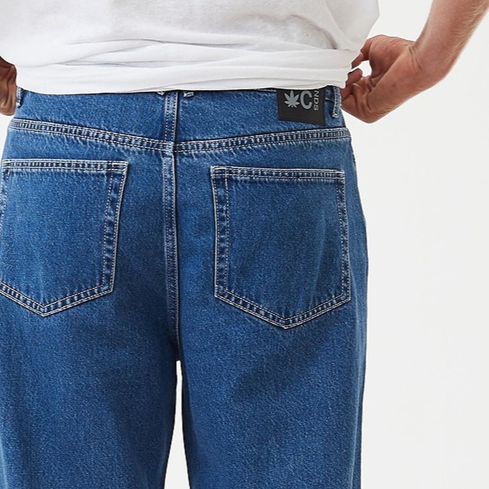 AFENDS: Afends Mens Pablo - THC Essentials - Hemp Denim Baggy