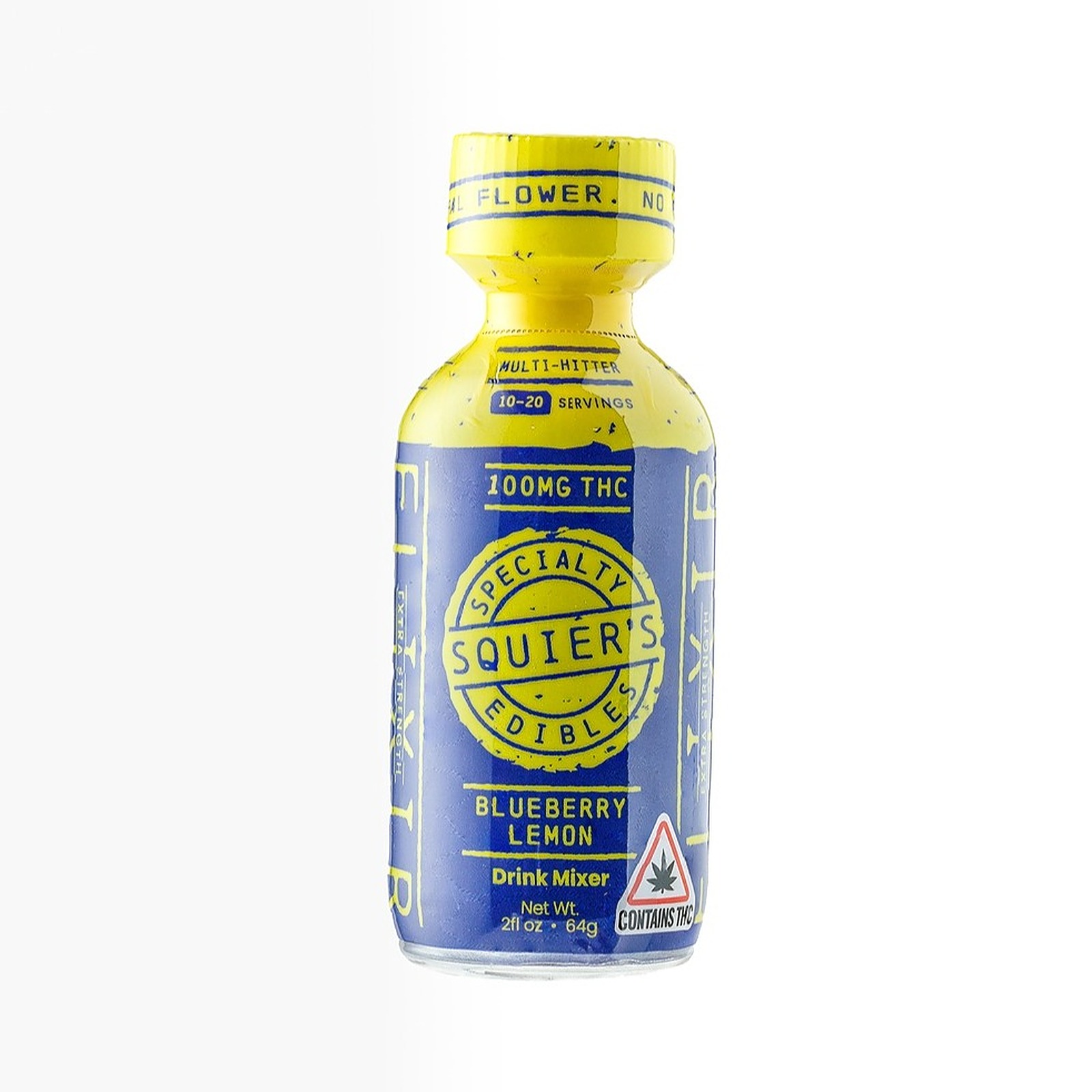 Squier's Specialty Elixirs 100mg Blueberry Lemon Hash Rosin Drink