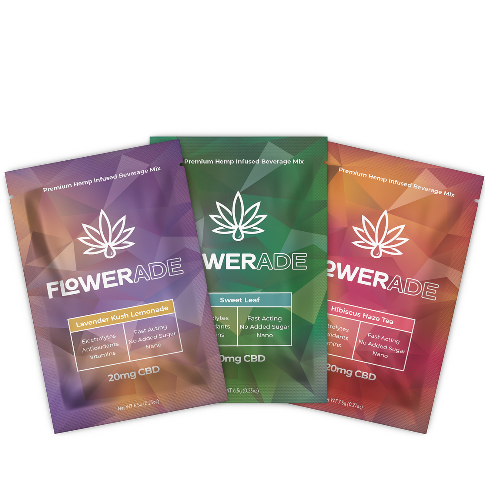 Flowerade CBD: FREE SAMPLE!!! One Single Serving 20mg Packet on Us | Leafly