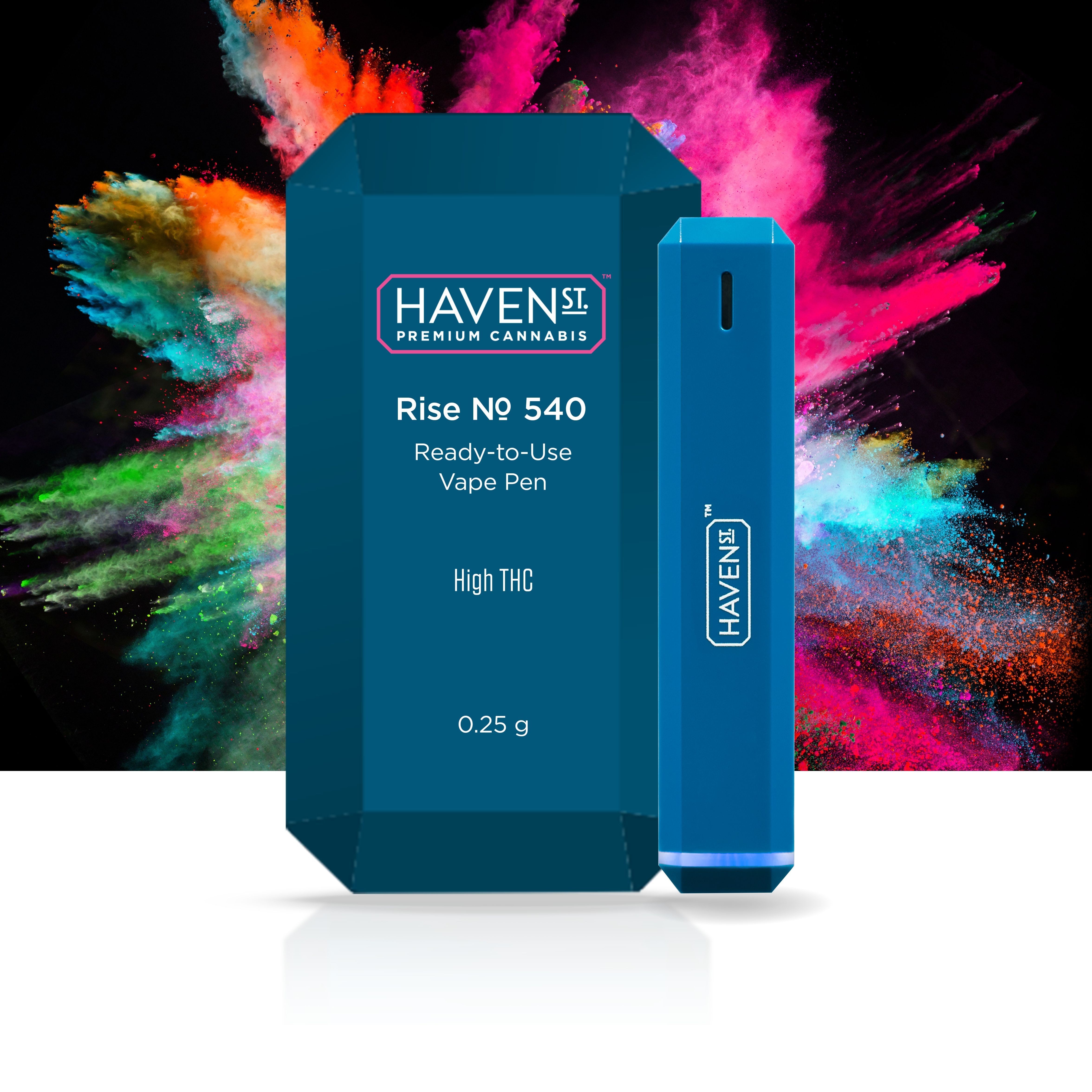 Haven St. Premium Cannabis: Haven St. Rise No. 540 Ready-to-use Vape Pen |  Leafly
