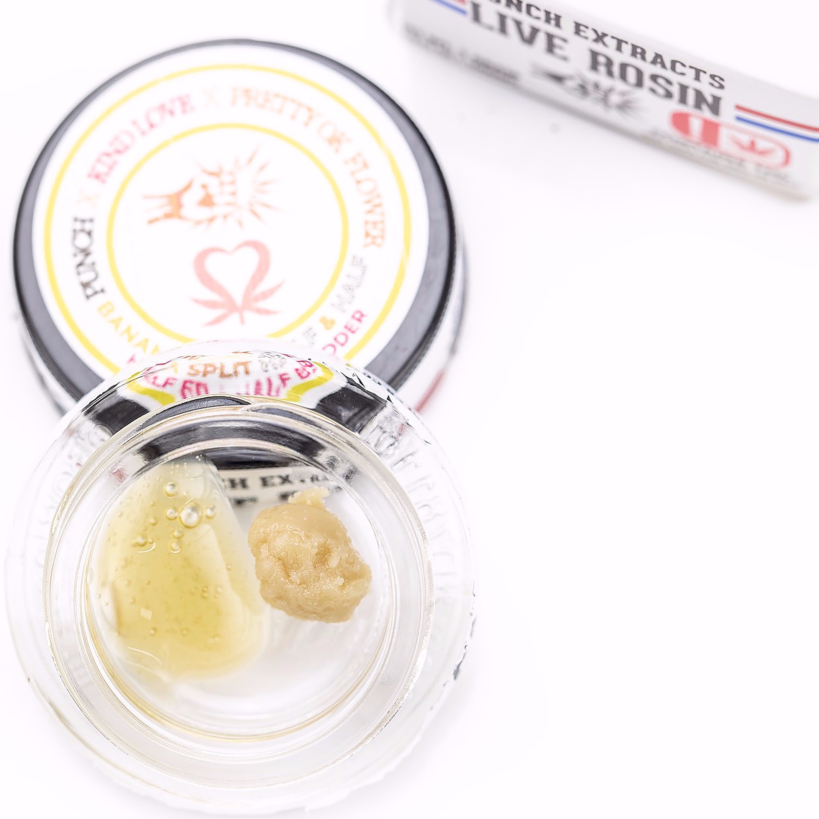 Punch: Banana Split Tier 2 Half & Half Live Rosin (1g) | Leafly