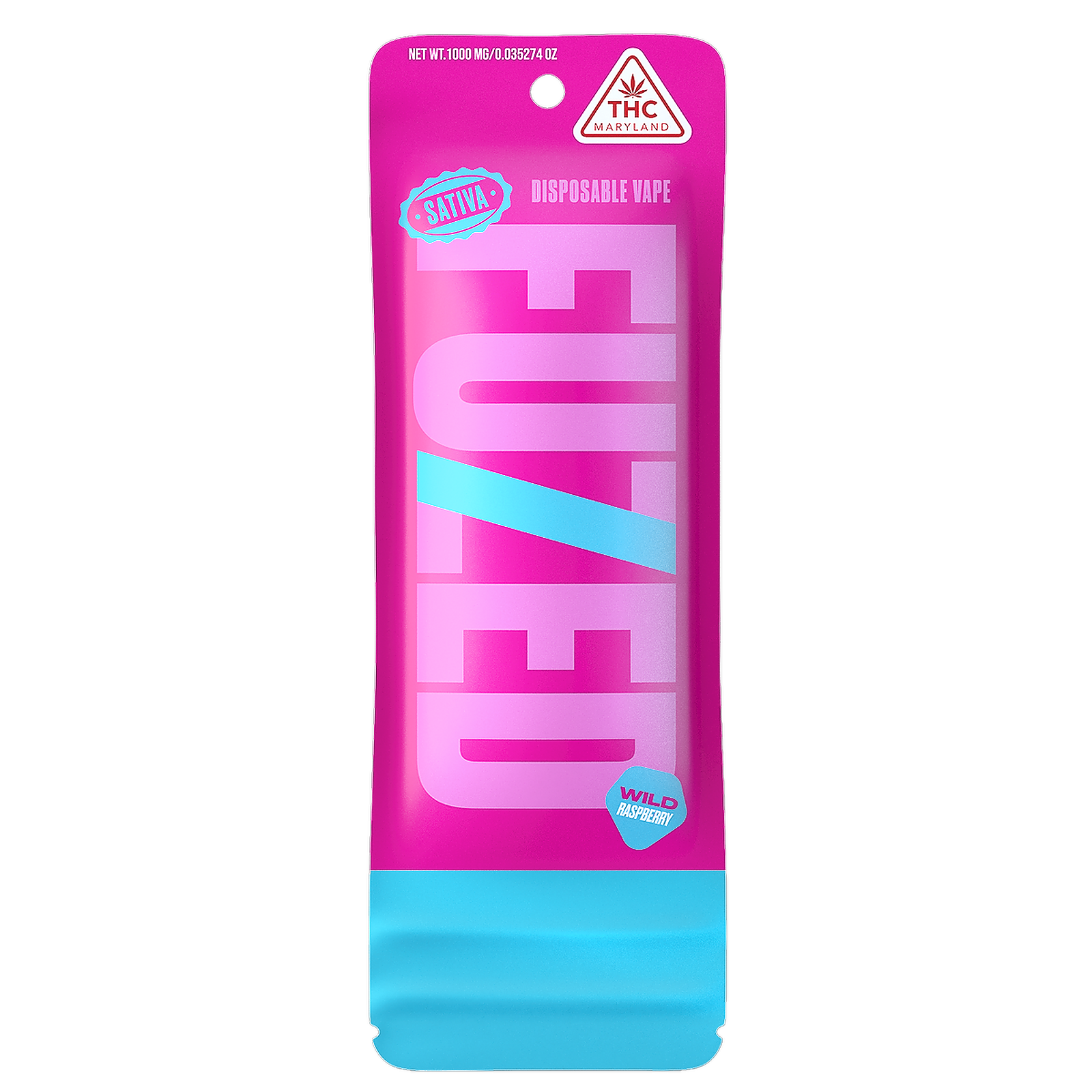 Curio Wellness: Fuzed: Wild Raspberry Vape [1g] | Leafly