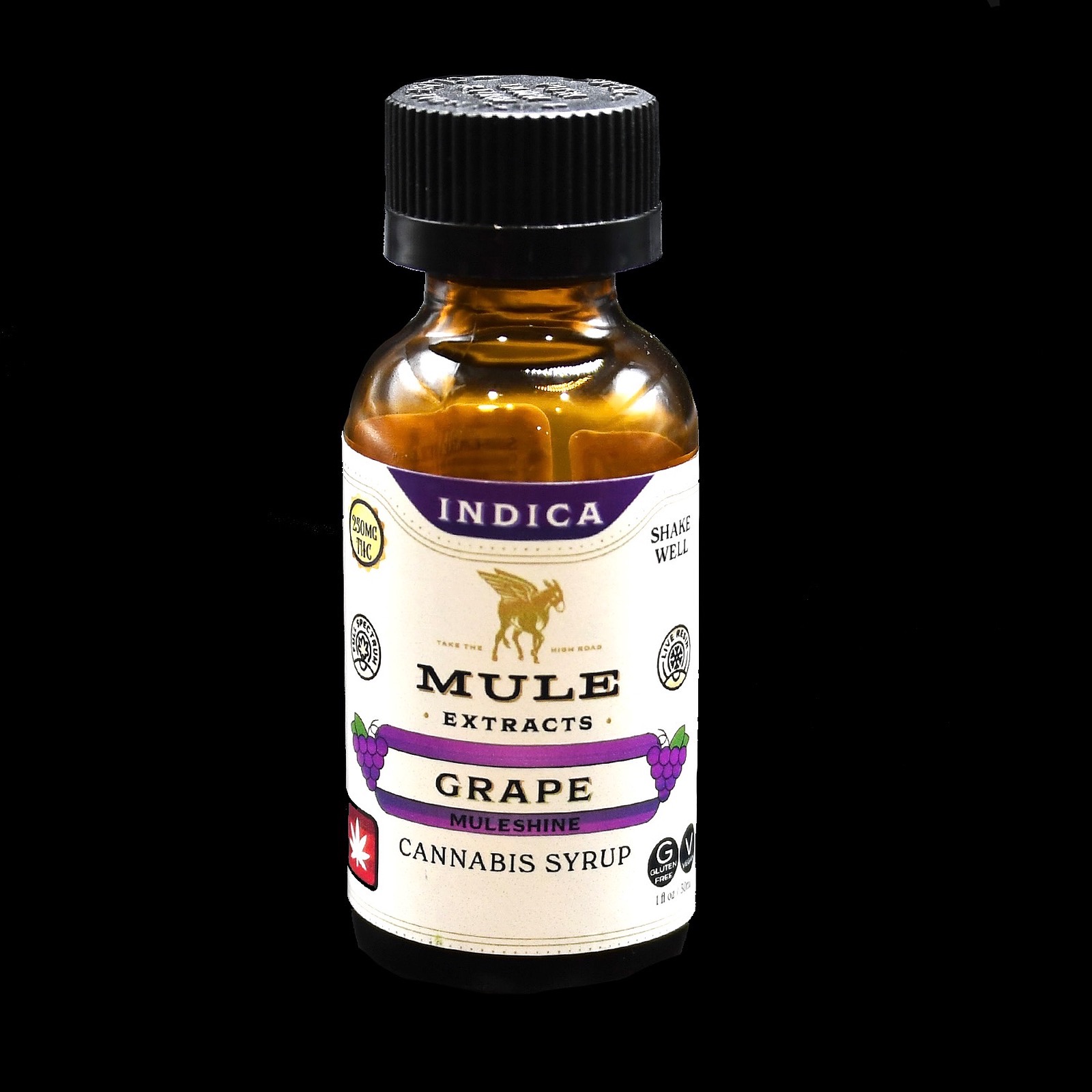 Mule Extracts 250mg Grape Muleshine Sativa Leafly