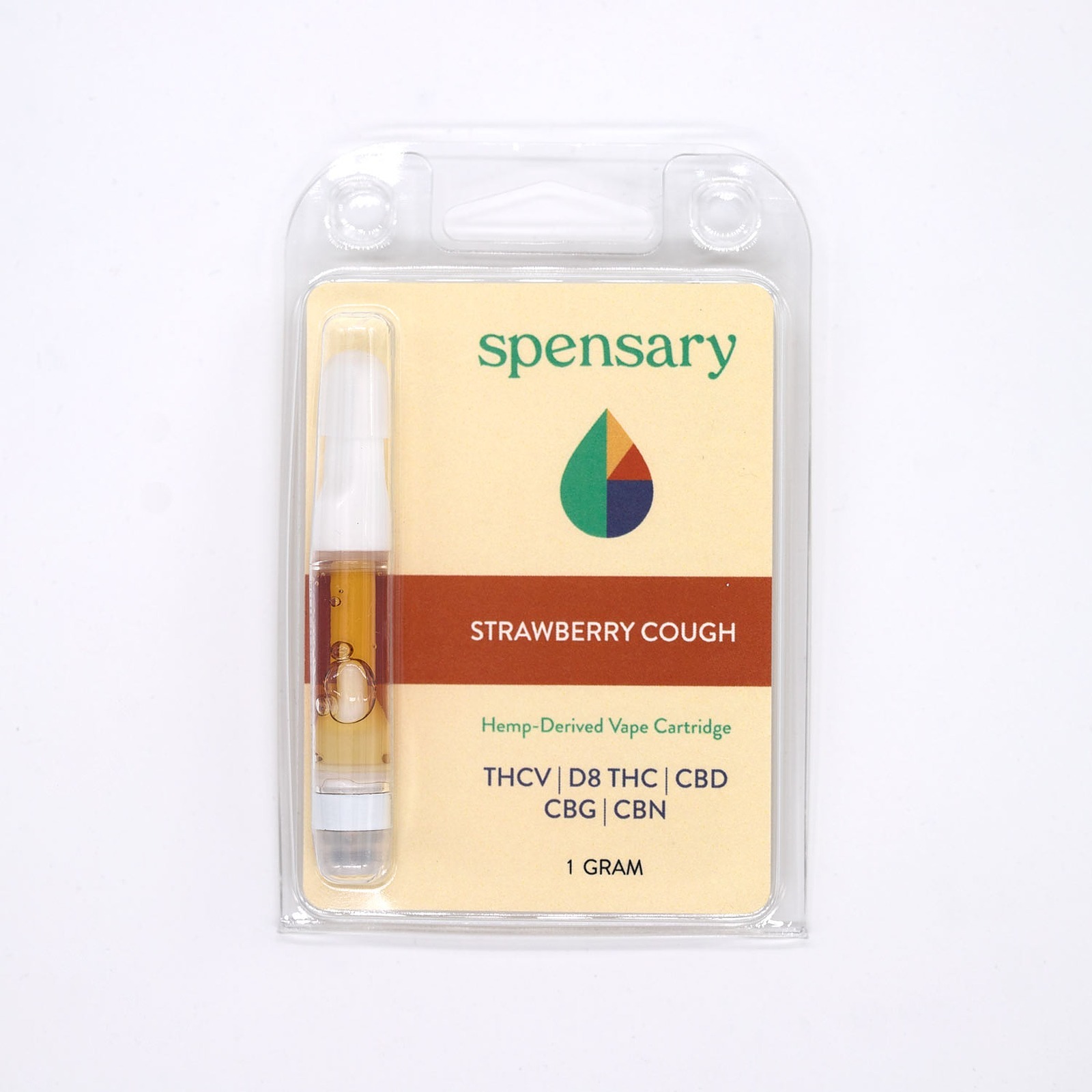 Spensary: THCV/Delta-8 THC Vape Cartridge - Strawberry Cough - 1 Gram ...