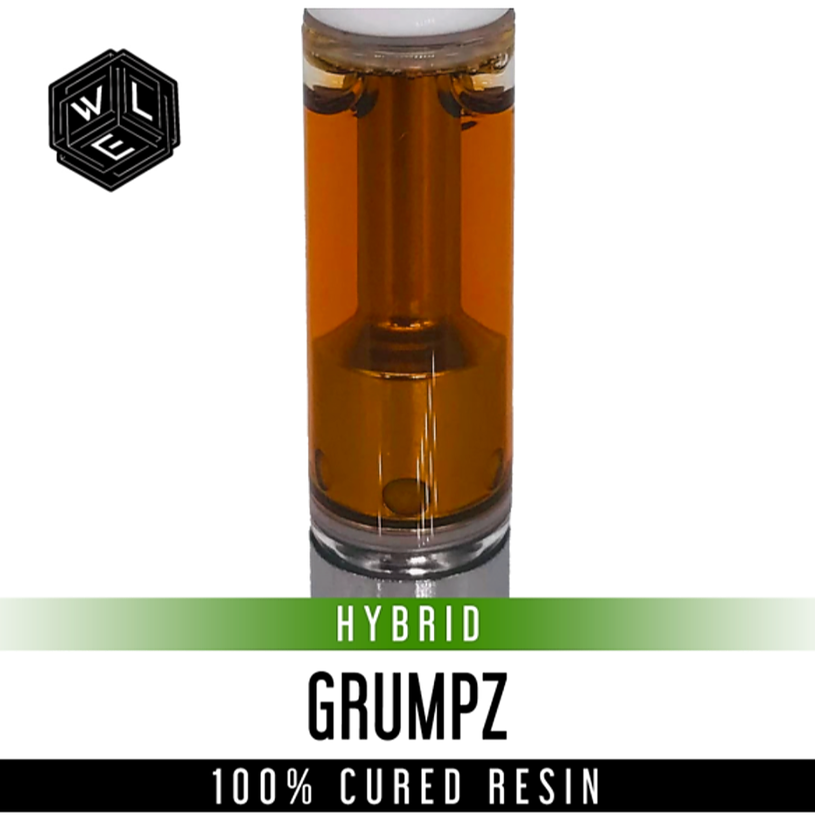White Label Extracts Grumpz 100 Cured Resin Cartridge 1 Gram Leafly