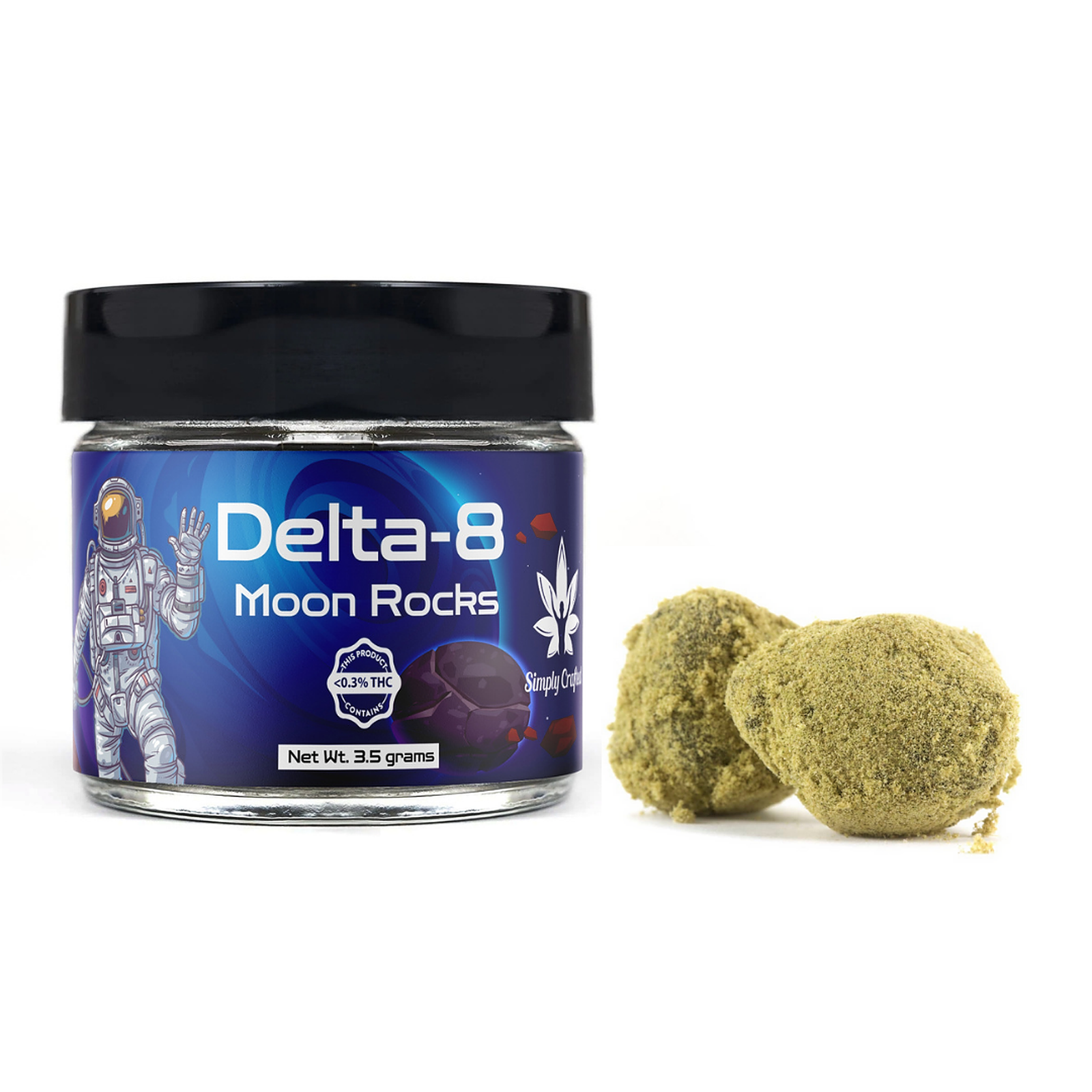 Simply Crafted: Delta-8 THC Moon Rocks | Leafly