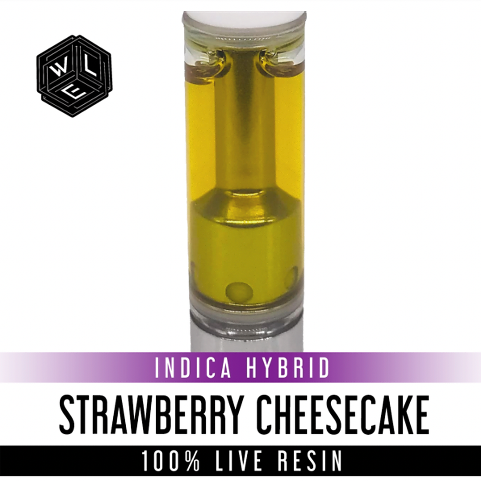 White Label Extracts Strawberry Cheesecake 100 Live Resin Cartridge