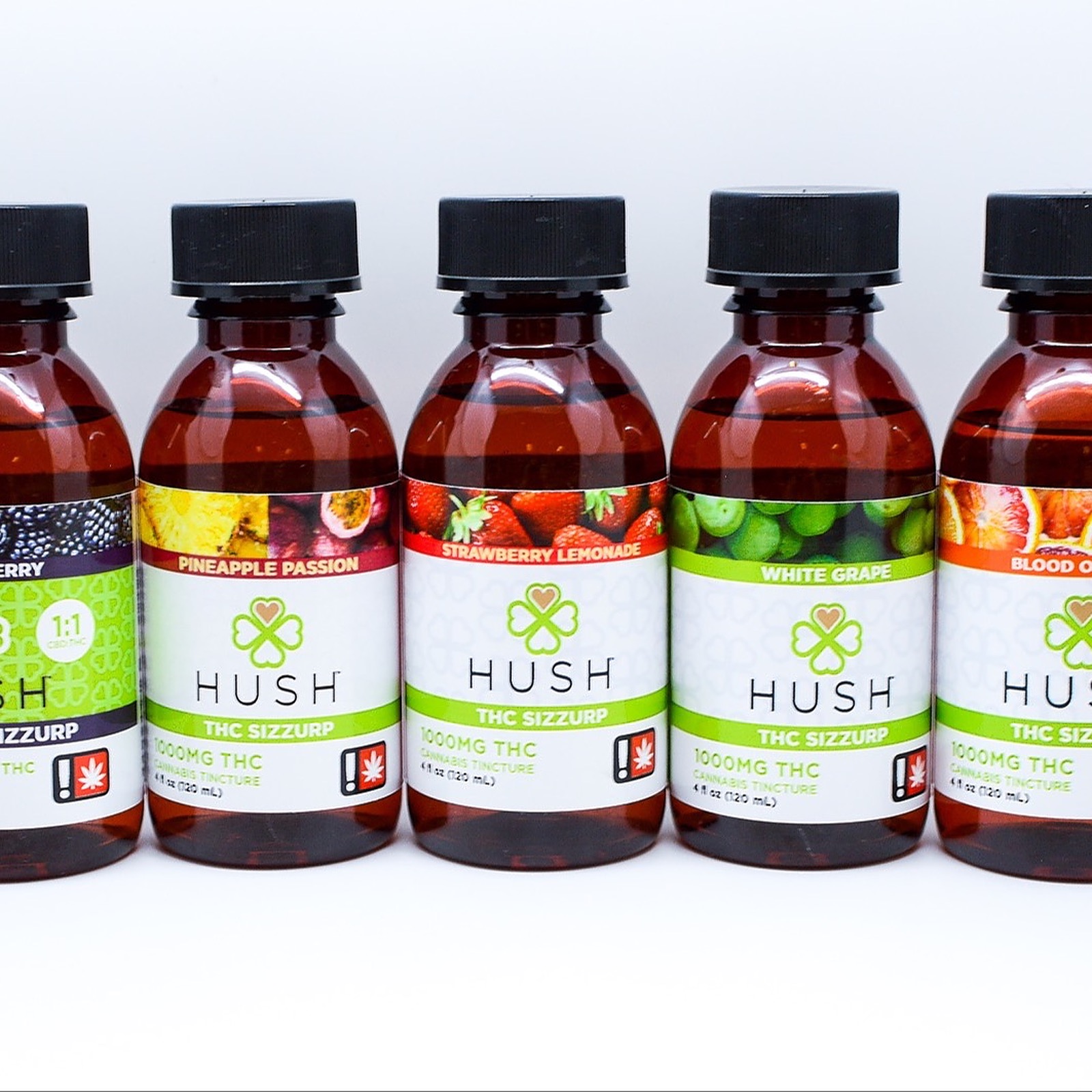 HUSH Strawberry Lemonade Sizzurp 250mg 1oz Leafly