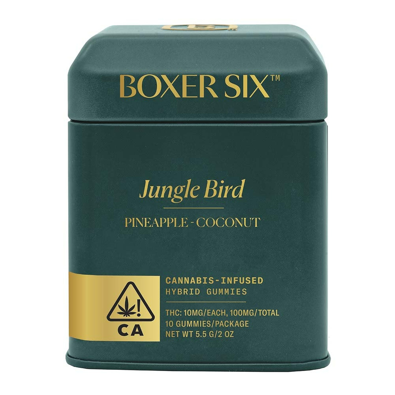 Boxer Six: Boxer Six Jungle Bird Hybrid Gummies | Leafly
