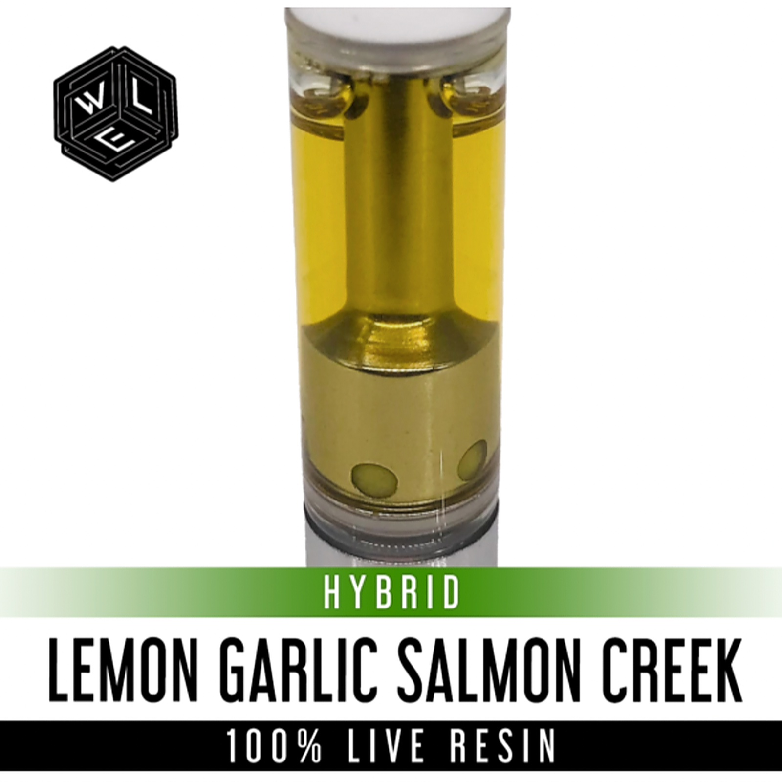 White Label Extracts Lemon Garlic Salmon Creek Live Resin Cartridge 1g