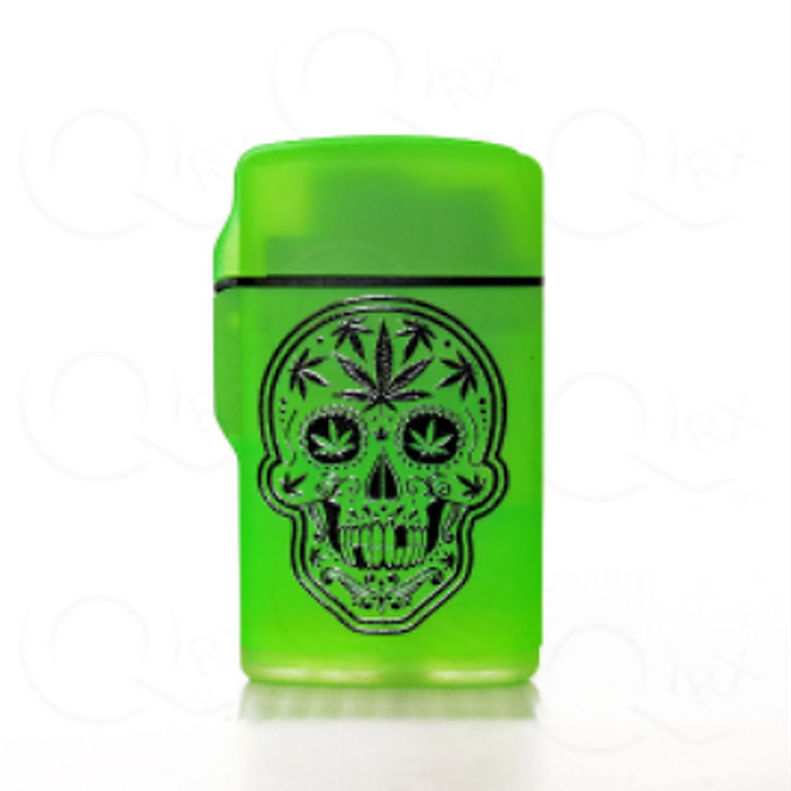AllStuff420 Sonic Skull Flip Torch Lighter Leafly
