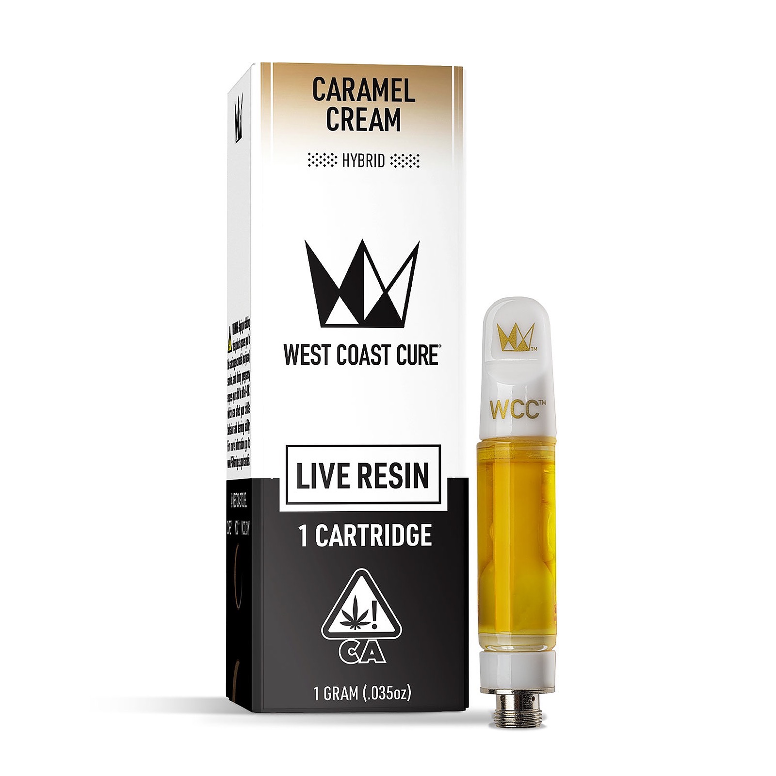 West Coast Cure Caramel Cream Live Resin Cartridge Leafly