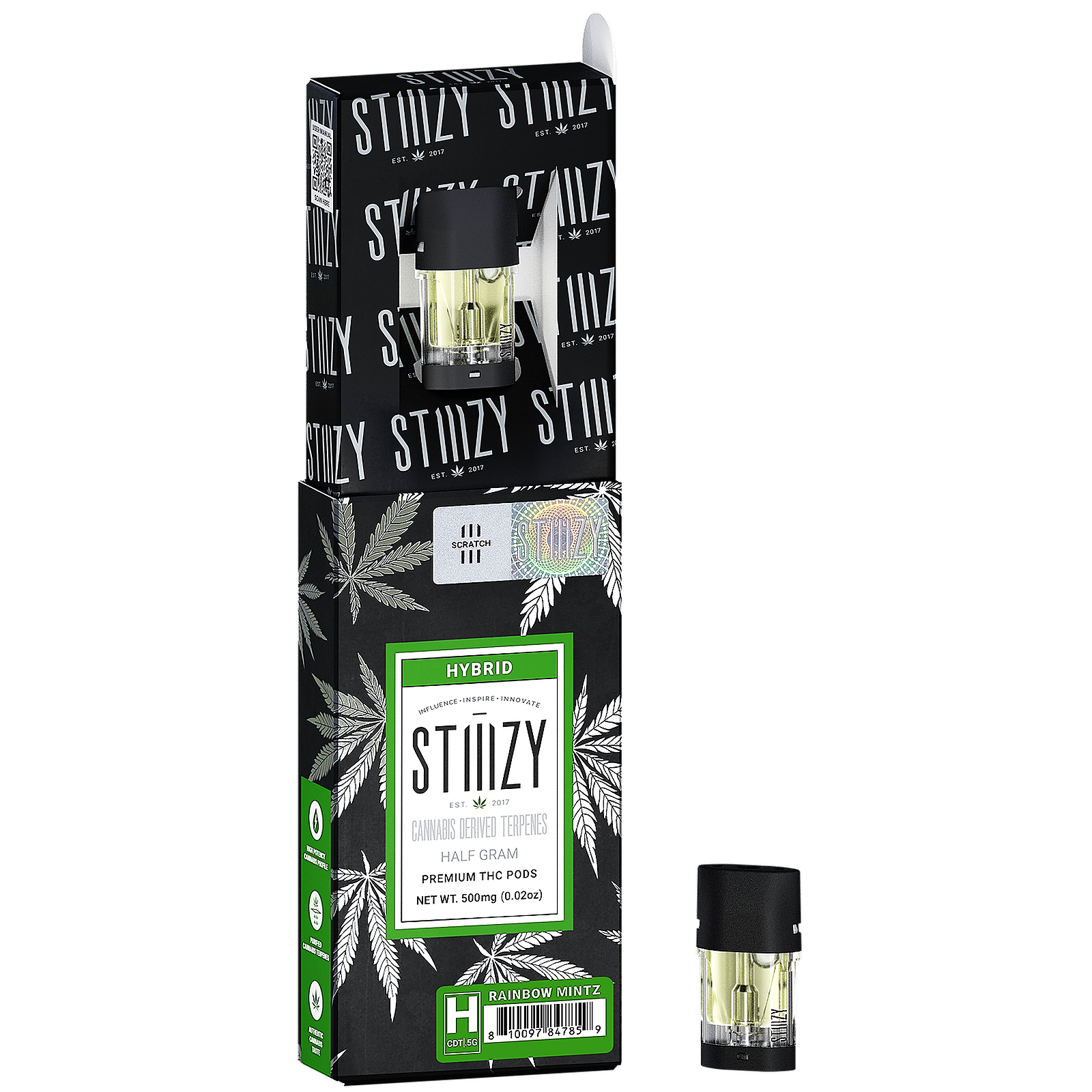 STIIIZY: RAINBOW MINTZ - CANNABIS DERIVED TERPENES .5G | Leafly