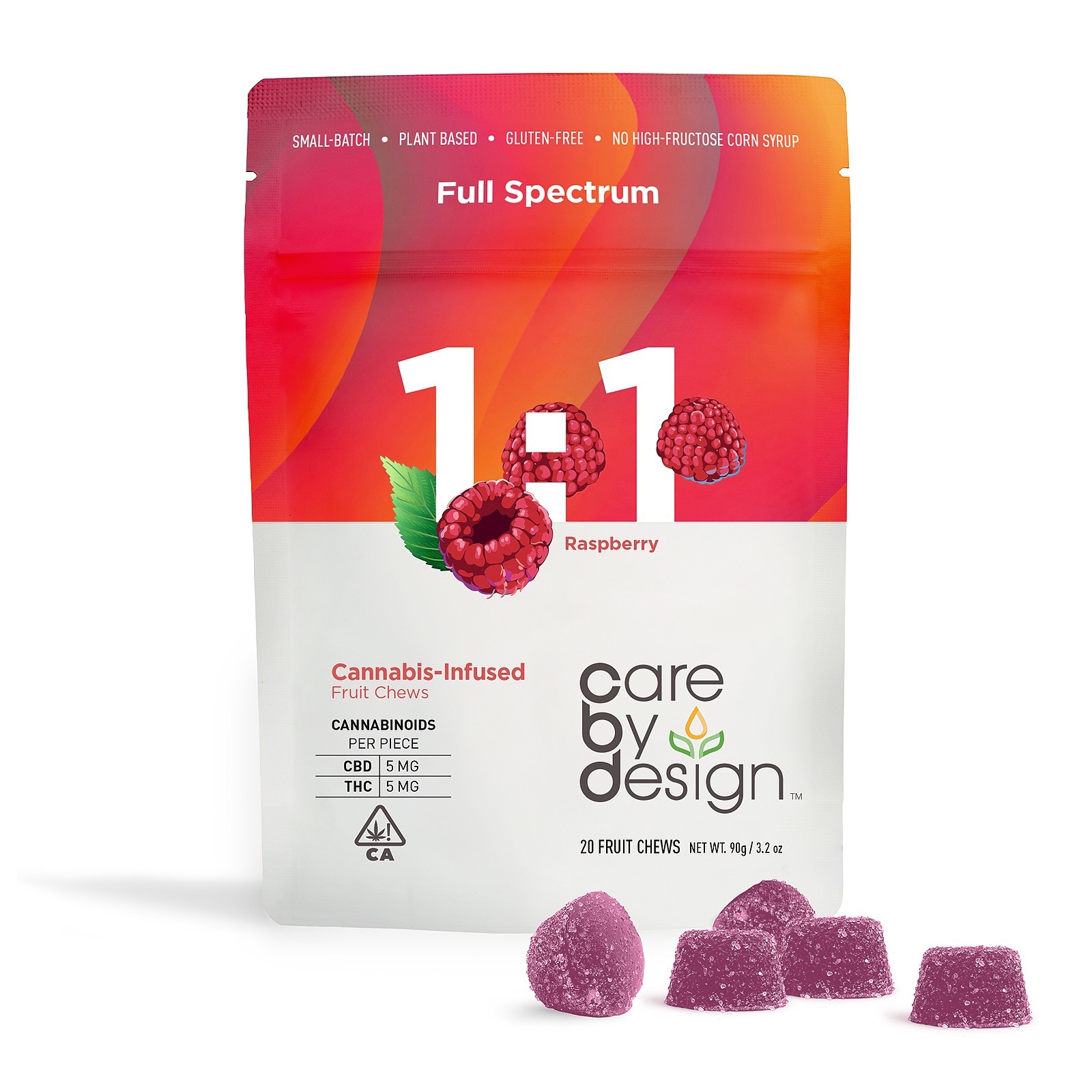 CARE BY DESIGN: Raspberry - Fruit Chews