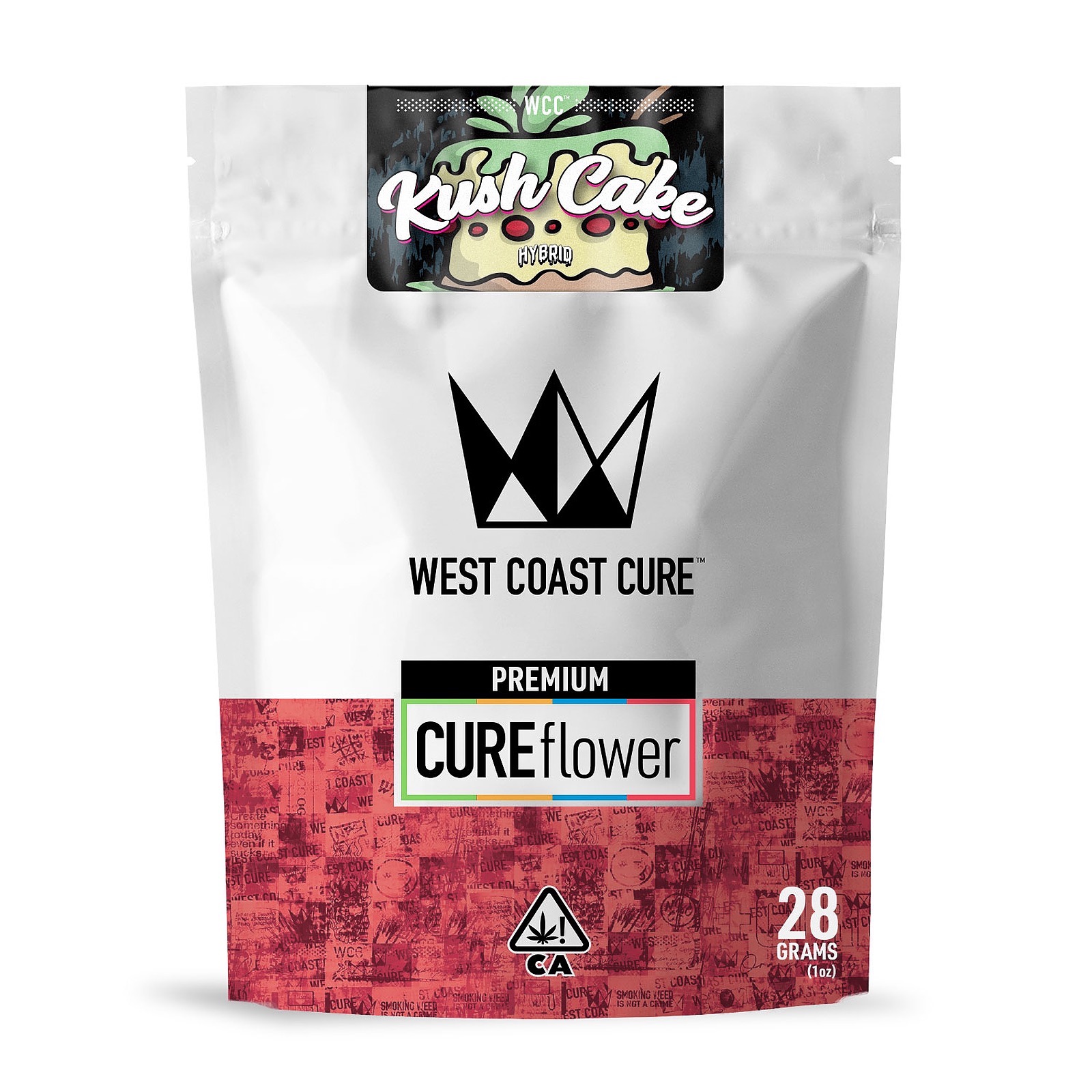 West Coast Cure Kush Cake 28G Premium Flower Leafly