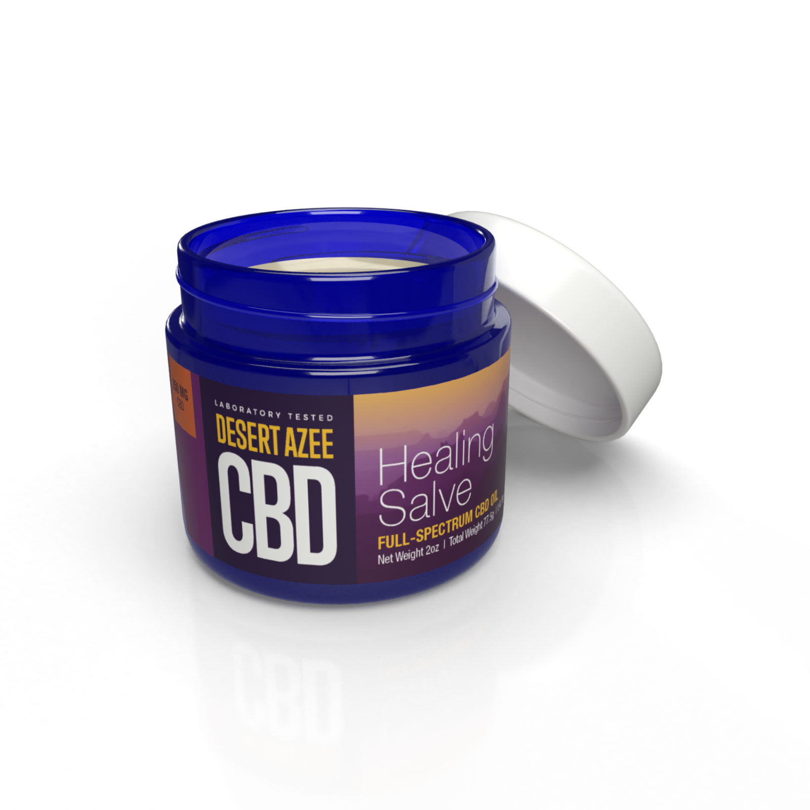 Desert AZEE CBD: Healing Salve, 250mg | Leafly