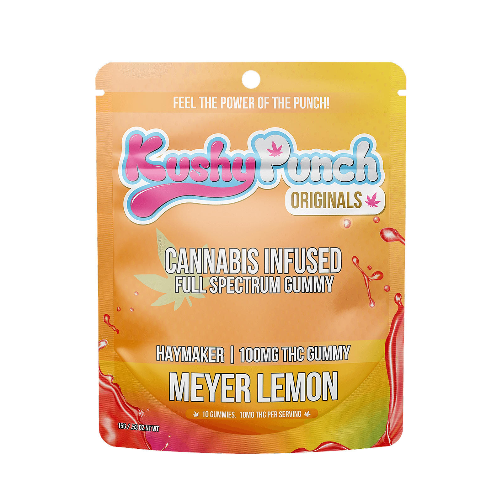 Kushy Punch: KUSHY PUNCH - HAYMAKER GUMMY 100MG | Leafly