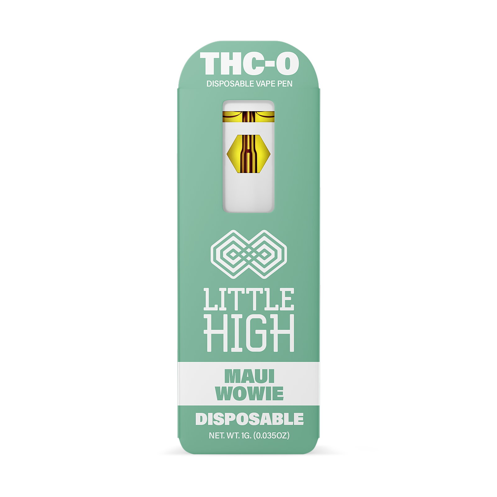 Little High: Little High - THC-O Sativa - Maui Wowie - 1 Gram Disposable  Pen | Leafly