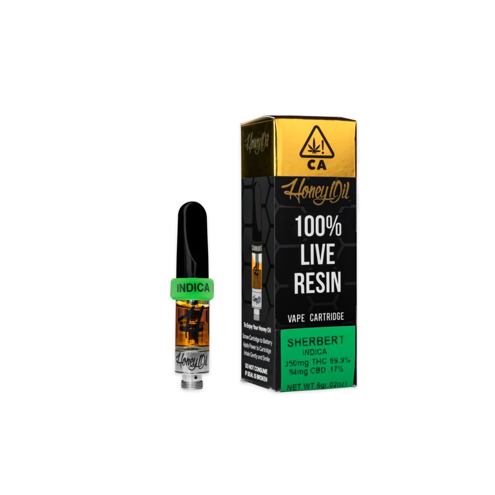 Sherbert Live Resin Cartridge Leafly