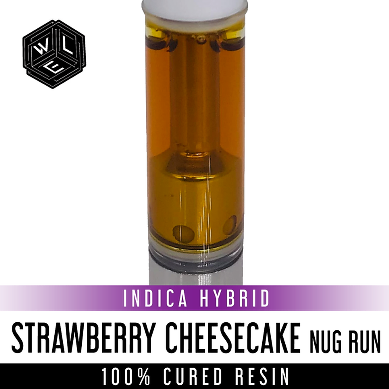 White Label Extracts Strawberry Cheesecake Nug Run 100 Cured Resin