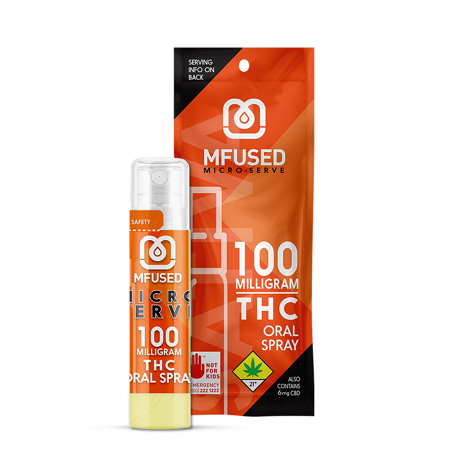 MFUSED MFUSED MicroServing THC Oral Spray Pineapple Daze (Sativa