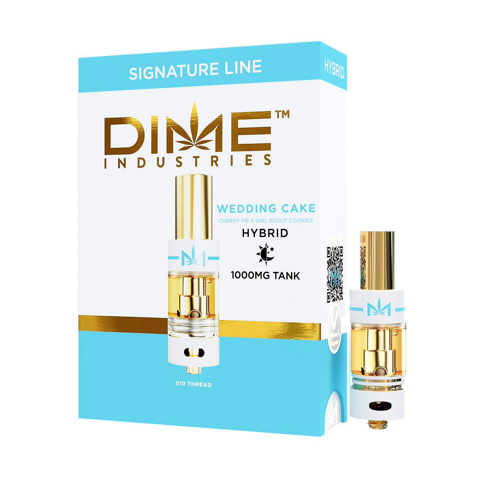 Dime Industries Wedding Cake Cartridge 1g Leafly