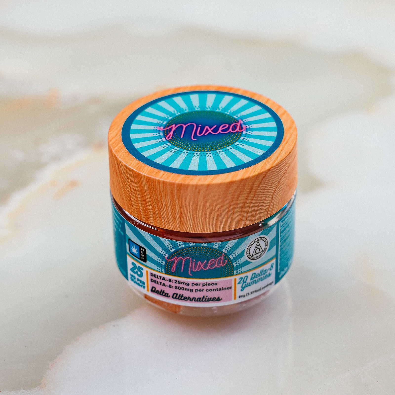 Delta Alternatives Mixed Gummies Delta 8 Hemp Extract Edibles Leafly