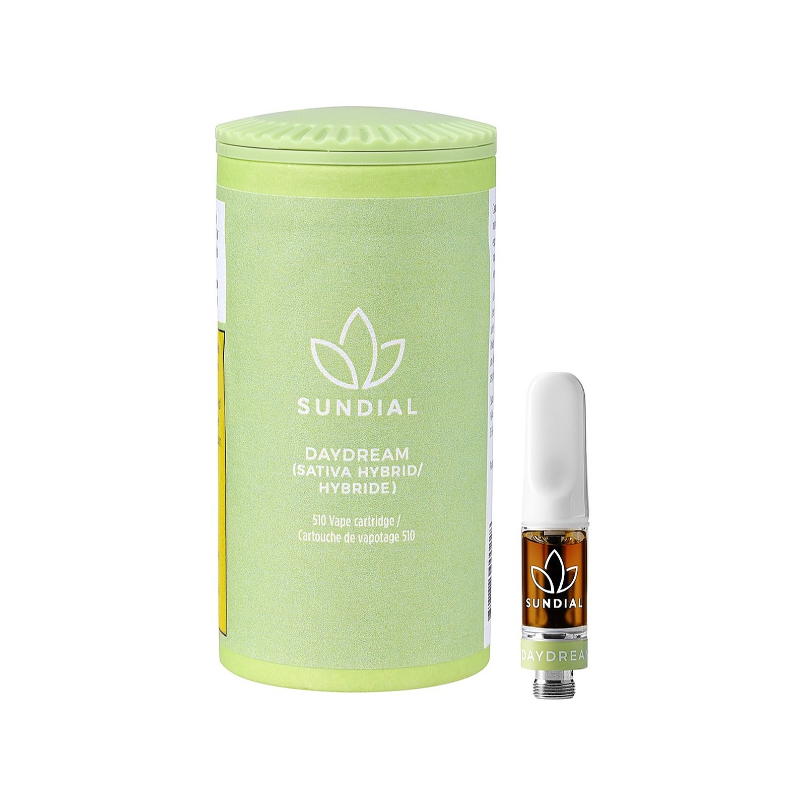Sundial Cannabis Daydream Full Spectrum 510 Vape Cartridge 0.5 g Leafly