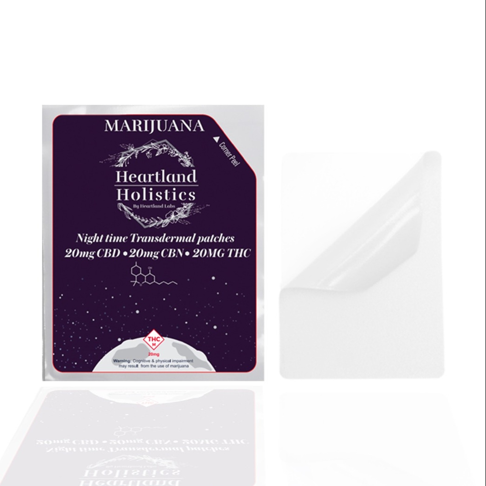 Heartland Labs Night Time Transdermal Patch Leafly