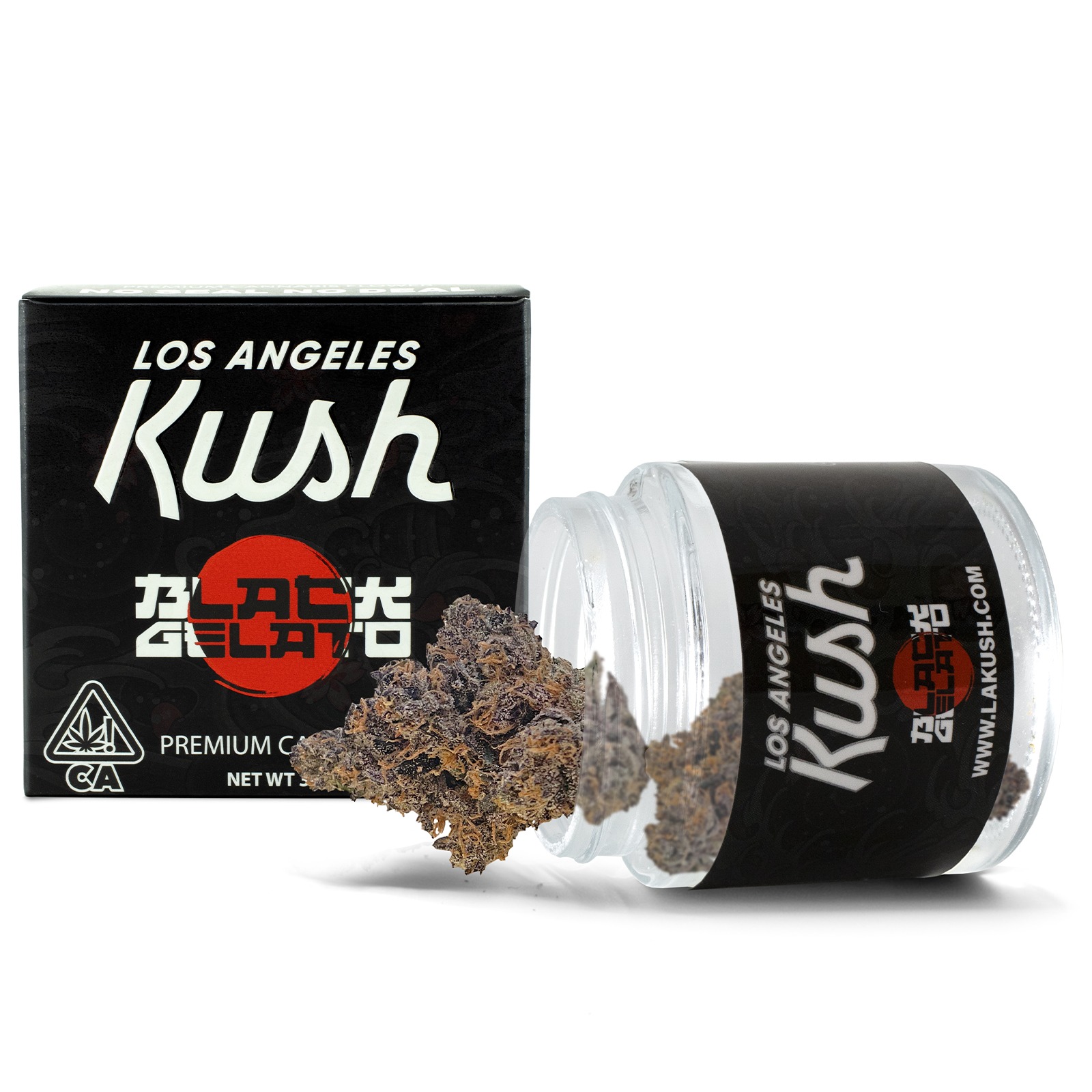 La Kush Los Angeles Kush Black Gelato 35g Leafly