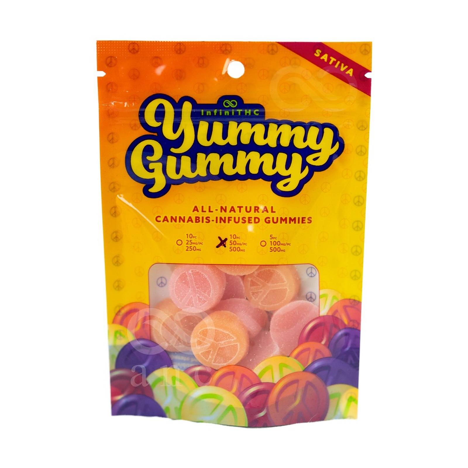 Yummy Gummy: YG Sativa 50mg Ten Pack | Leafly