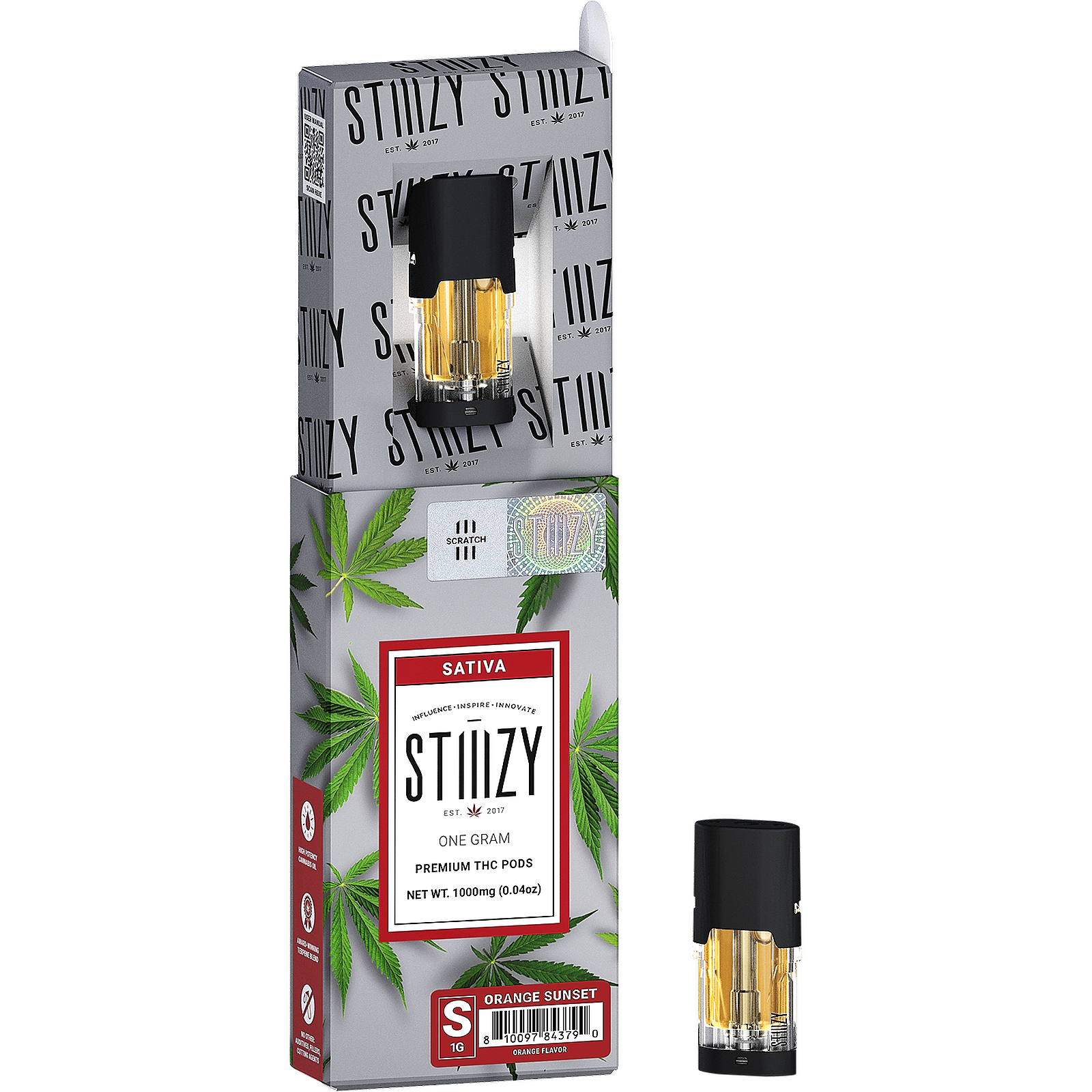 STIIIZY: ORANGE SUNSET - PREMIUM THC 1G | Leafly