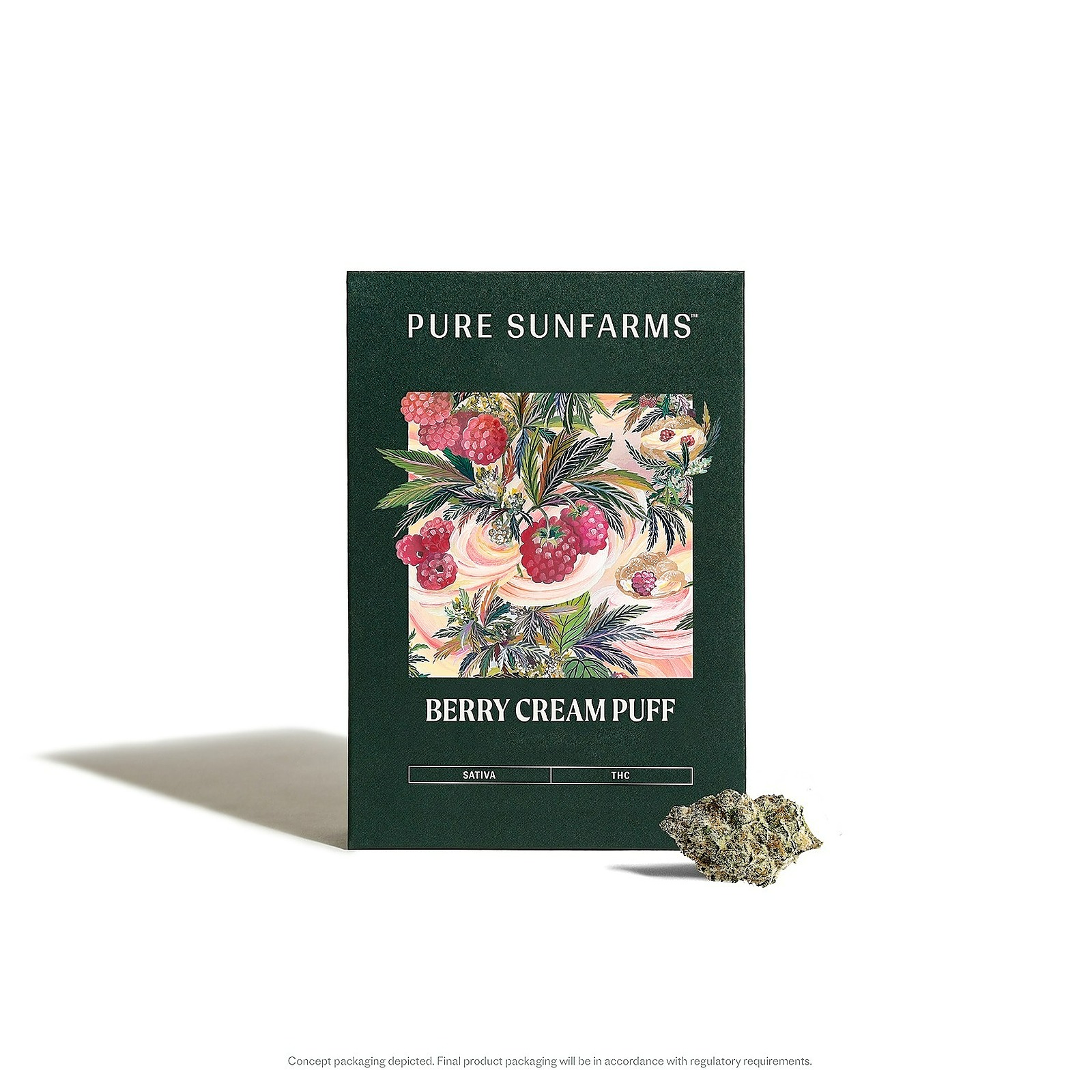 Pure Sunfarms Berry Cream Puff Leafly