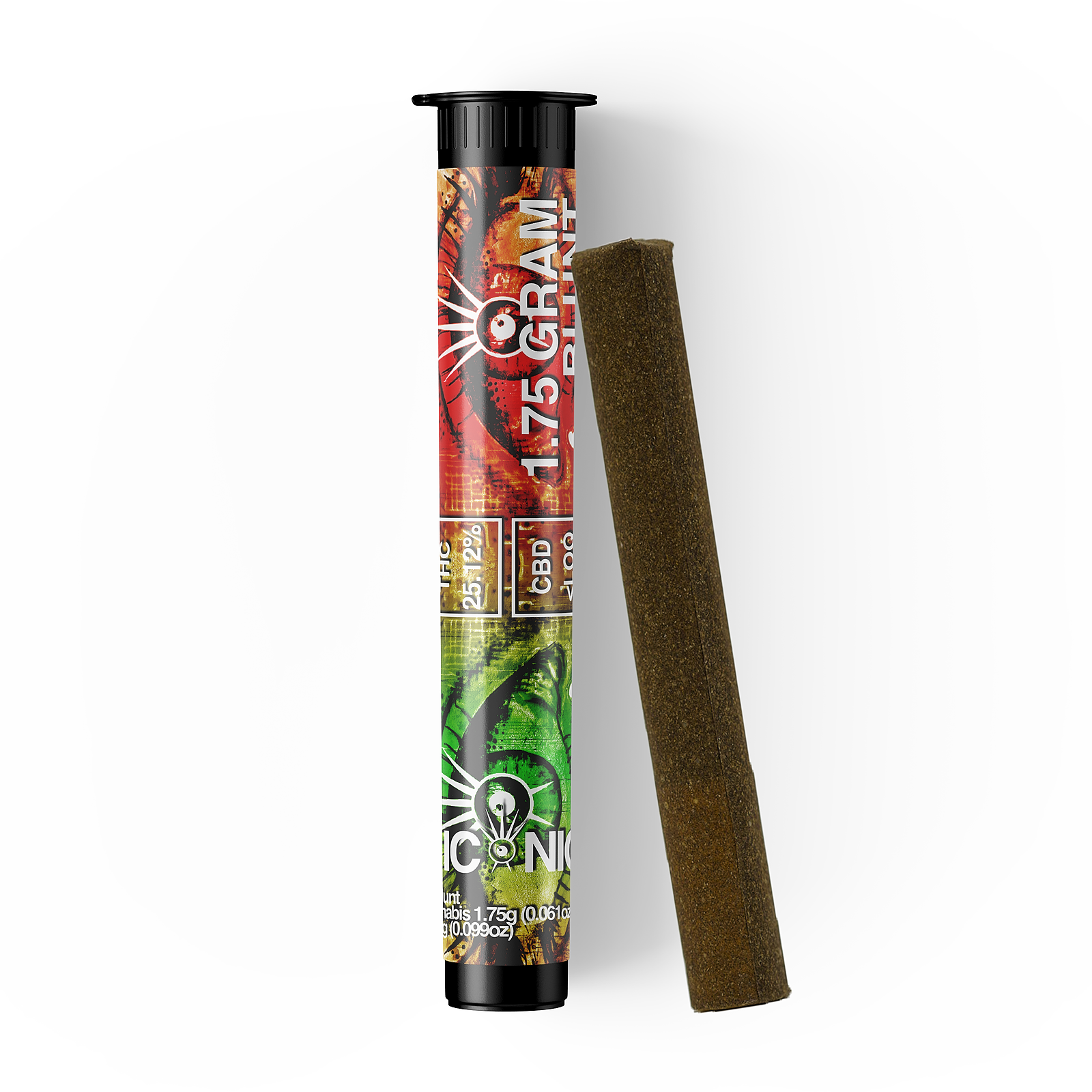 Iconic: 1.75G Donny Burger 25.12% Iconic Blunt (Hybrid) | Leafly