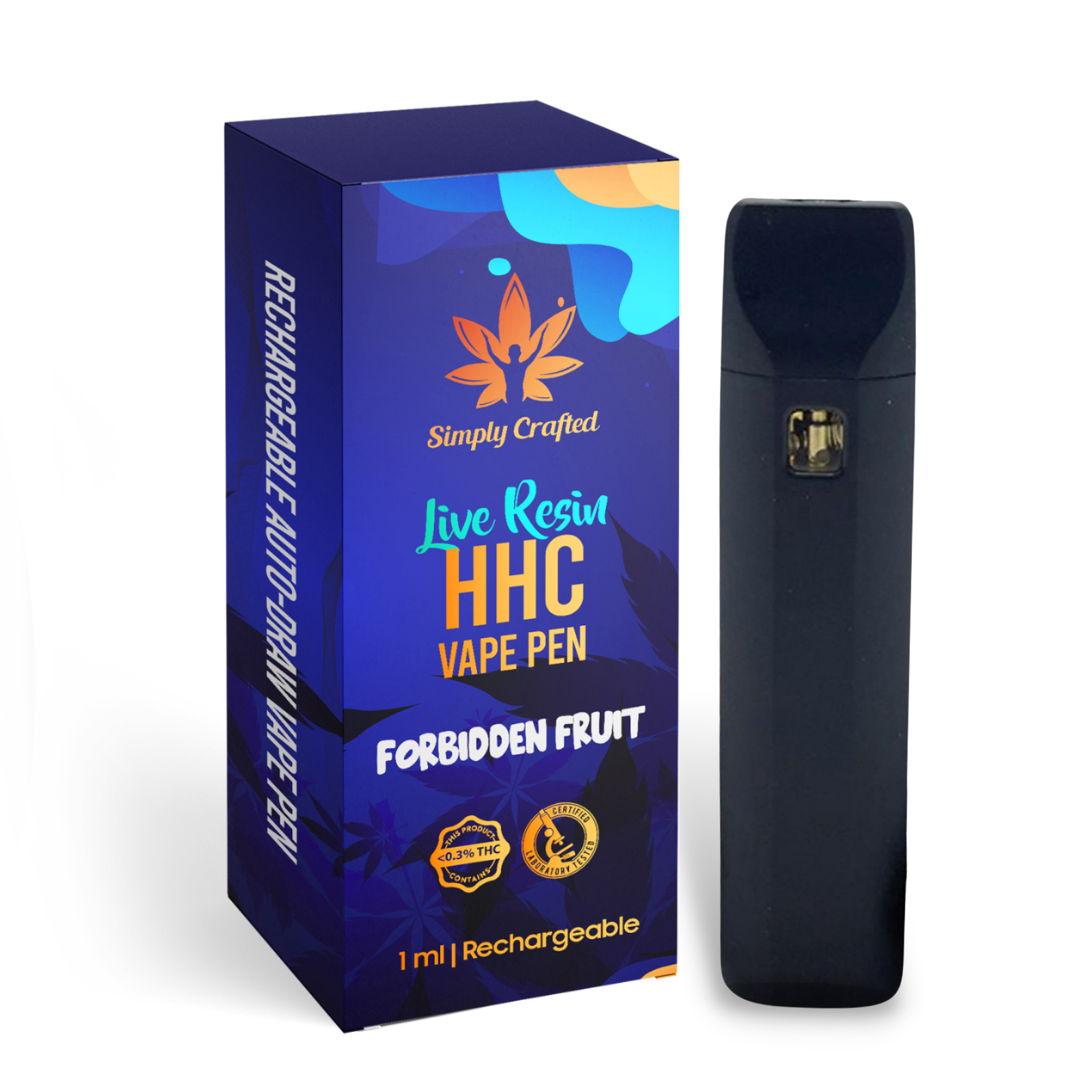 Simply Crafted Free Shipping Save 25 With Code Leafly Forbidden Fruit Hhc Vape Pen Leafly 6020