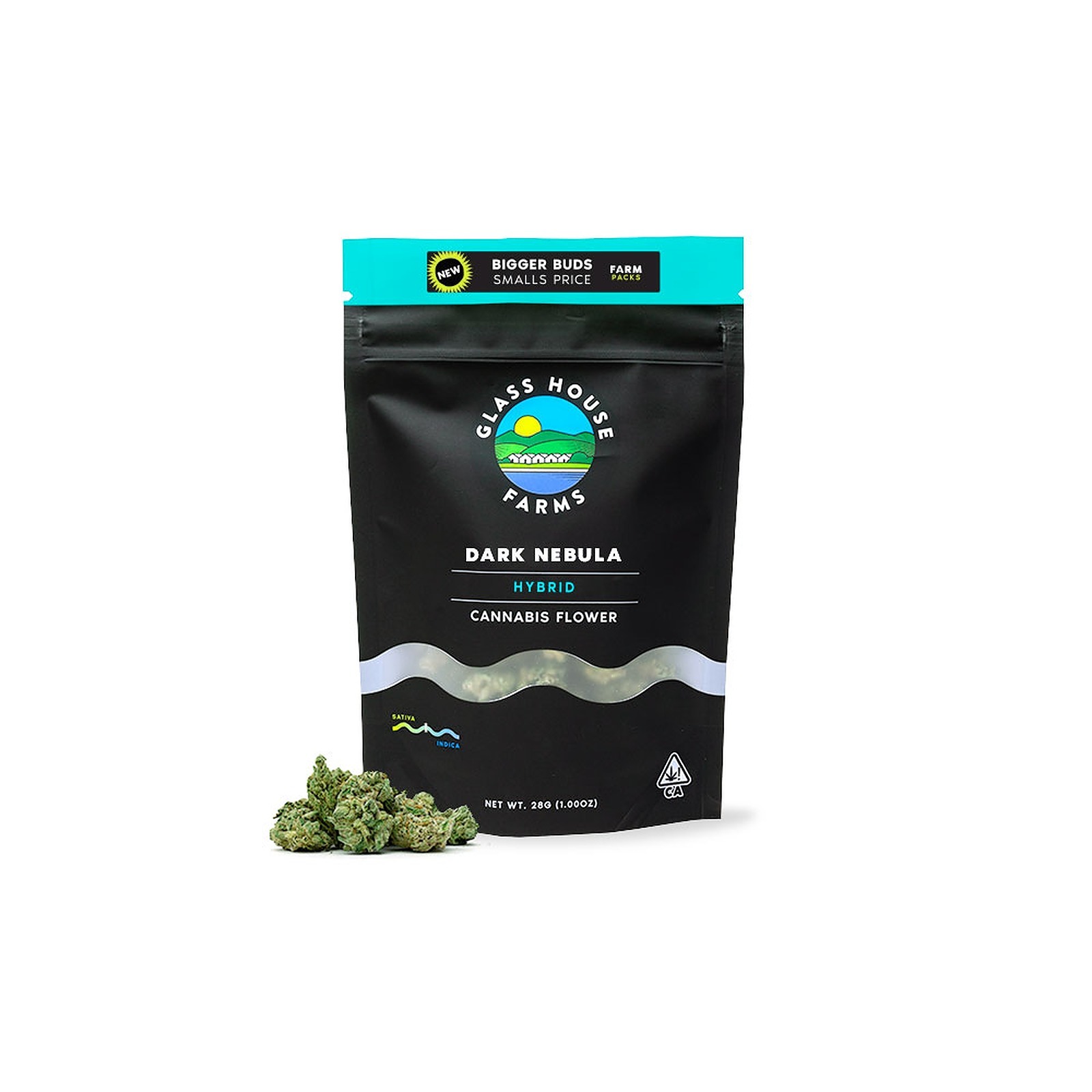 Glass House Farms Dark Nebula [28g Farm Packs] Leafly