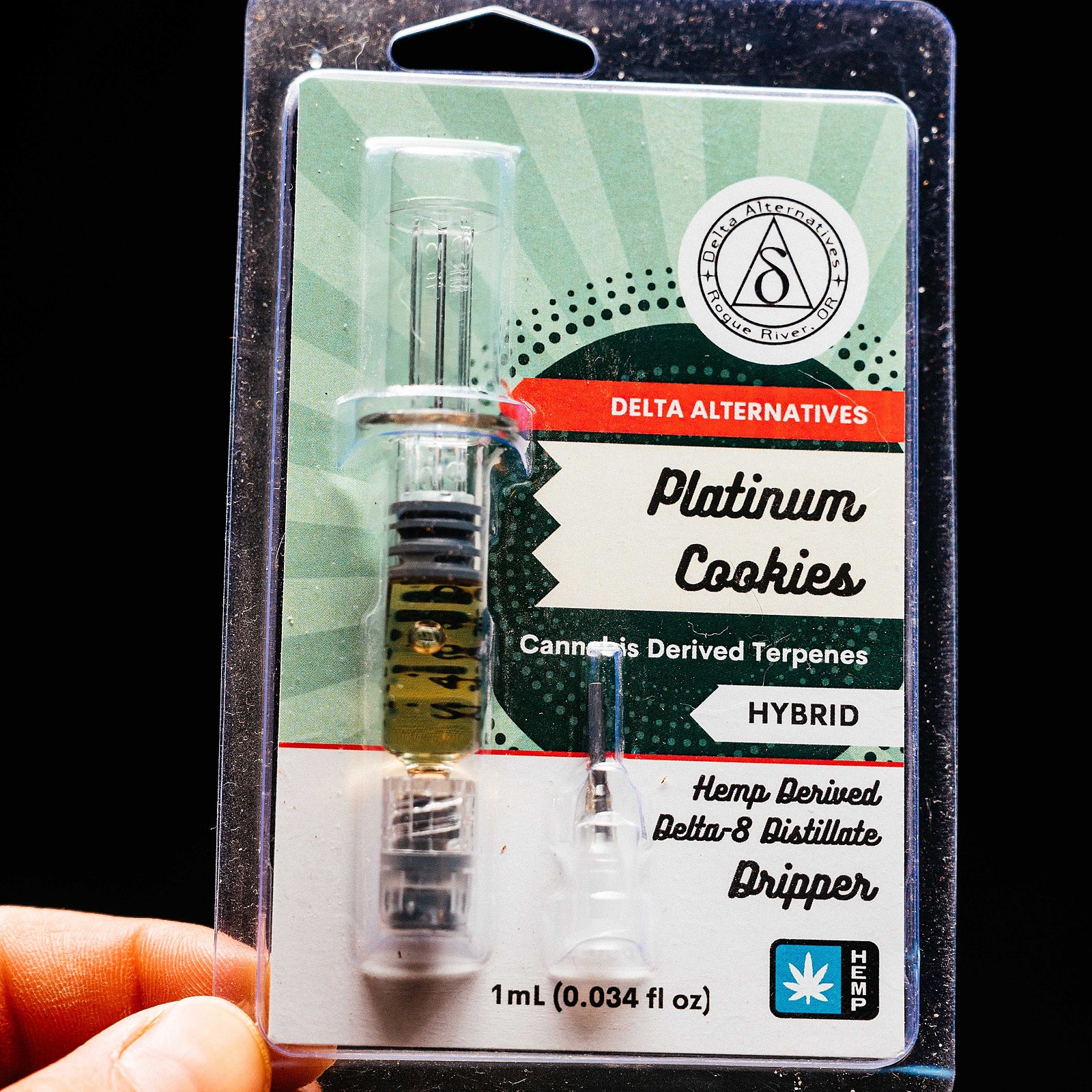 Delta Alternatives Platinum Cookies Hemp Derived Delta8 Distillate