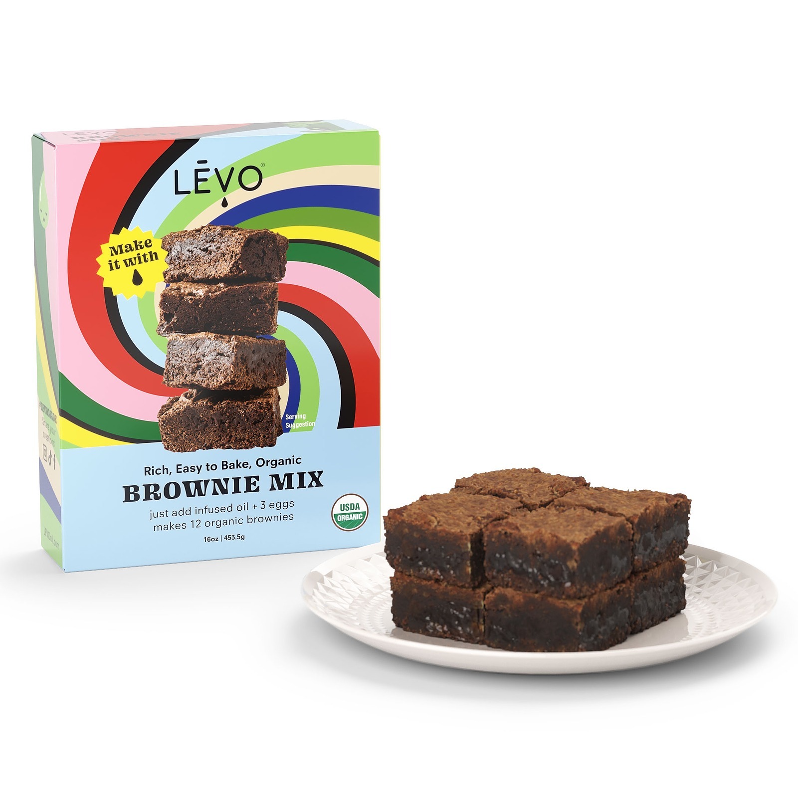 LEVO Organic Brownie Mix Product Review – GOOD EATS 420