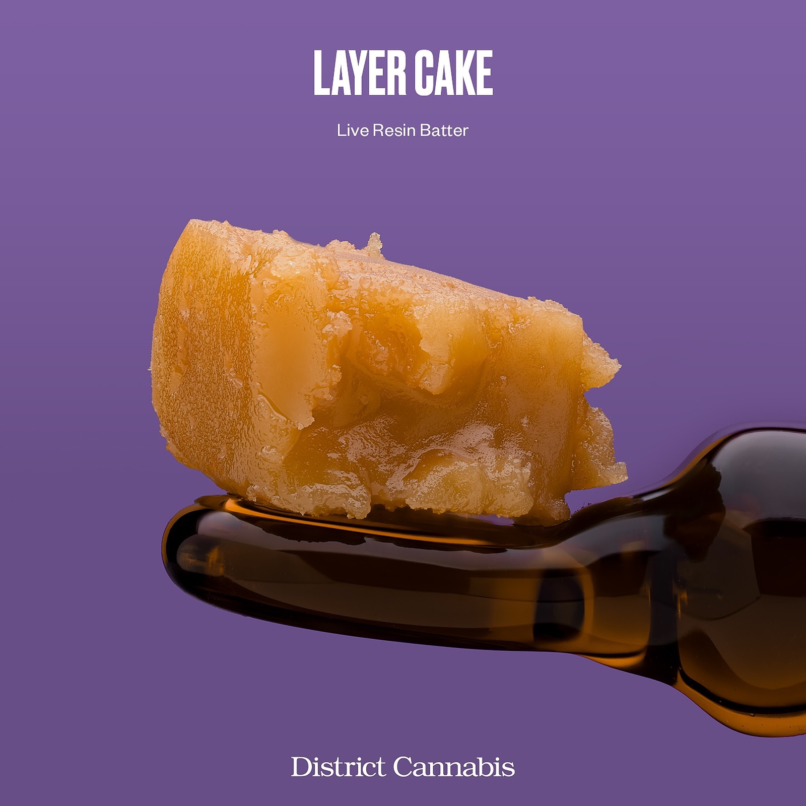 District Cannabis Layer Cake Live Resin Batter 1g Leafly