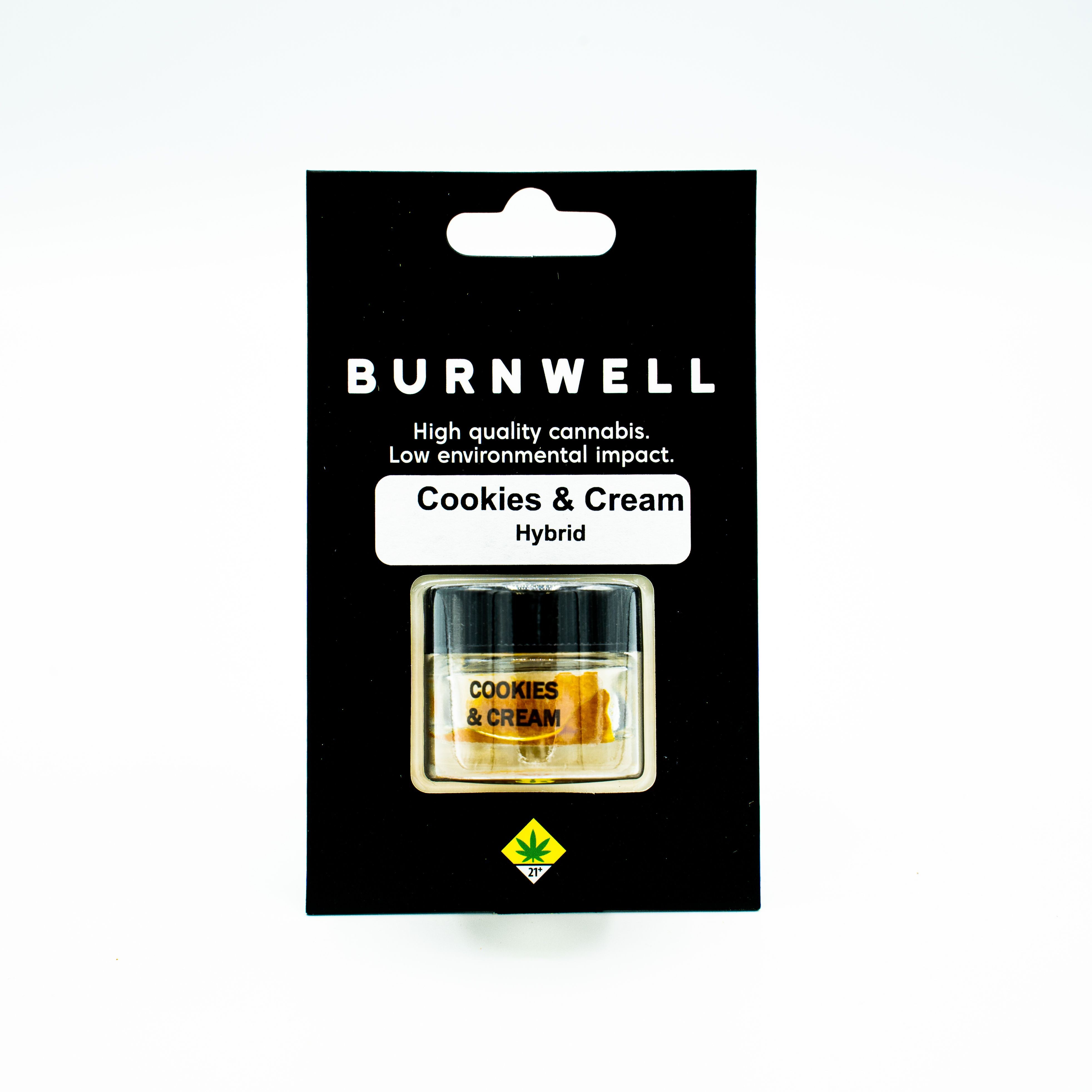 Burnwell Cookies & Cream 1g Terp Sugar Leafly