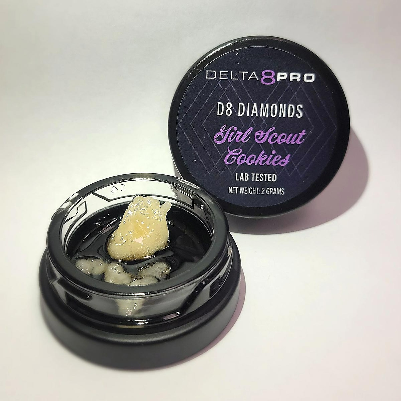 Delta 8 Pro Delta 8 THC Sauce & Diamonds 2g Girl Scout Cookies Leafly