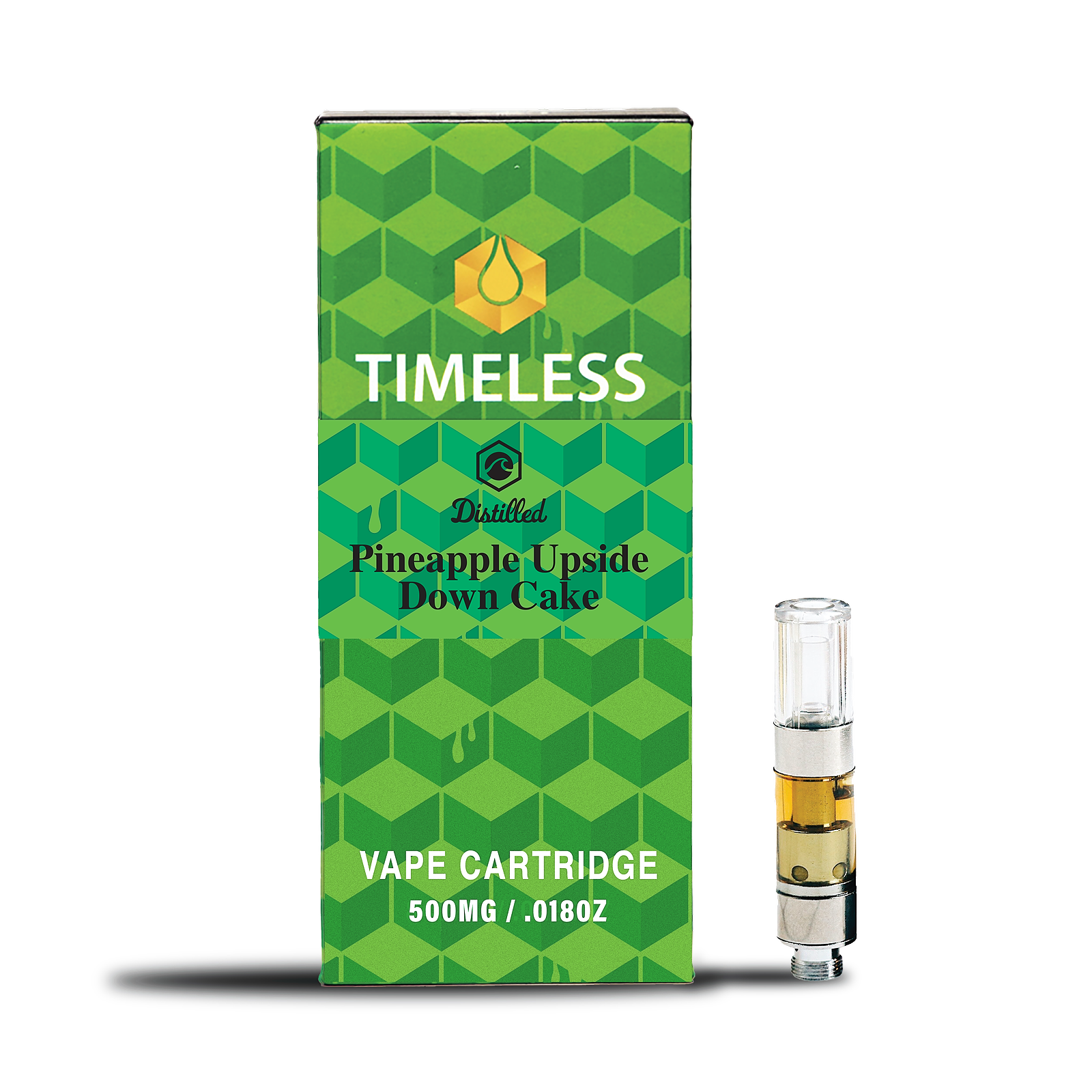 Timeless Vapes Timeless Pineapple Upside Down Cake 500mg Vape