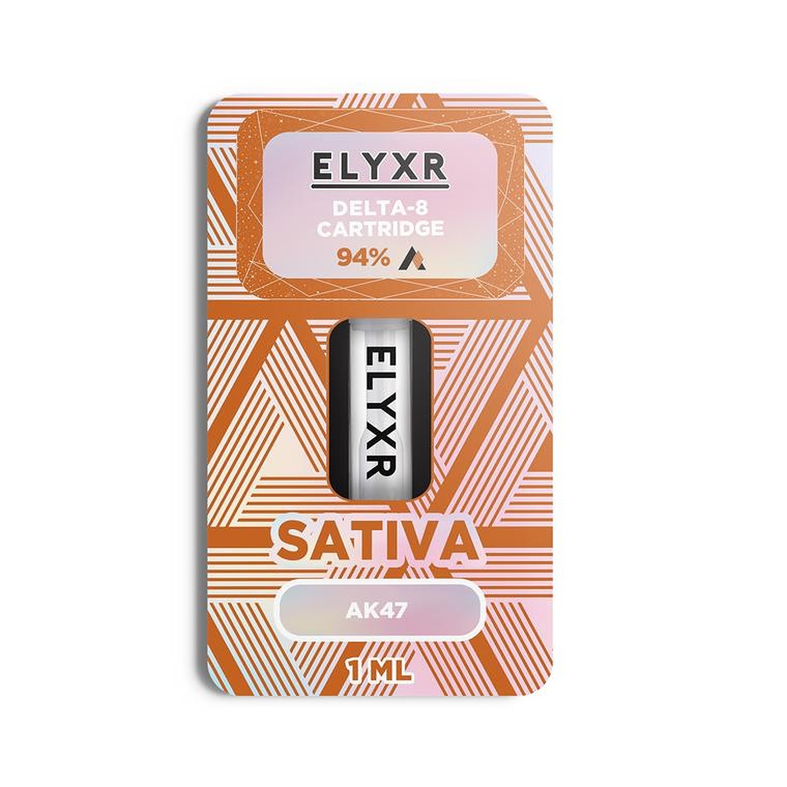 Elyxr Delta 8 Cartridge 1 Gram Sativa ~ Ak47 Leafly