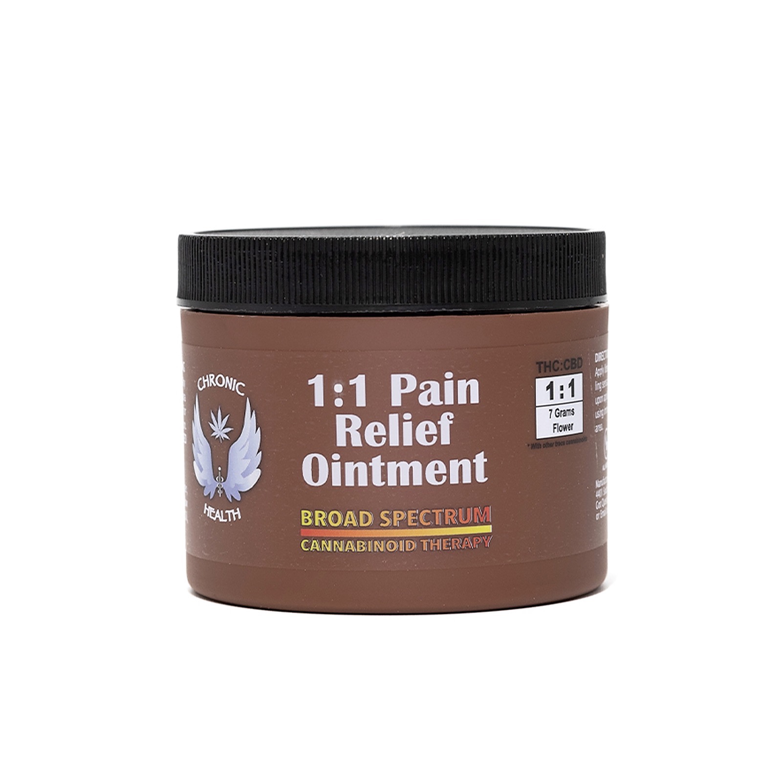 CHRONIC HEALTH - OINTMENT - 45MG THC / 45MG CBD - 0.5OZ - PAIN RELIEF 1:1