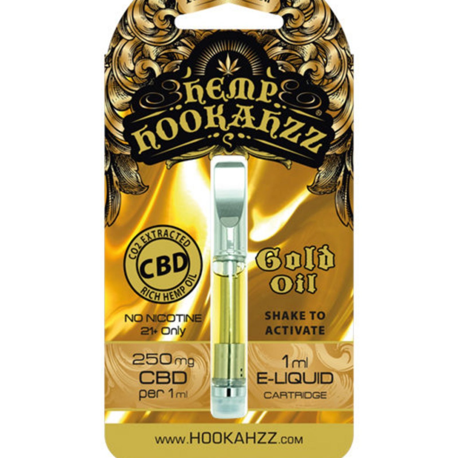 Bubba Hempz Hemp Hookahzz CBD ELiquid Prefilled Cartridge (250mg Pure Gold Oil) Leafly