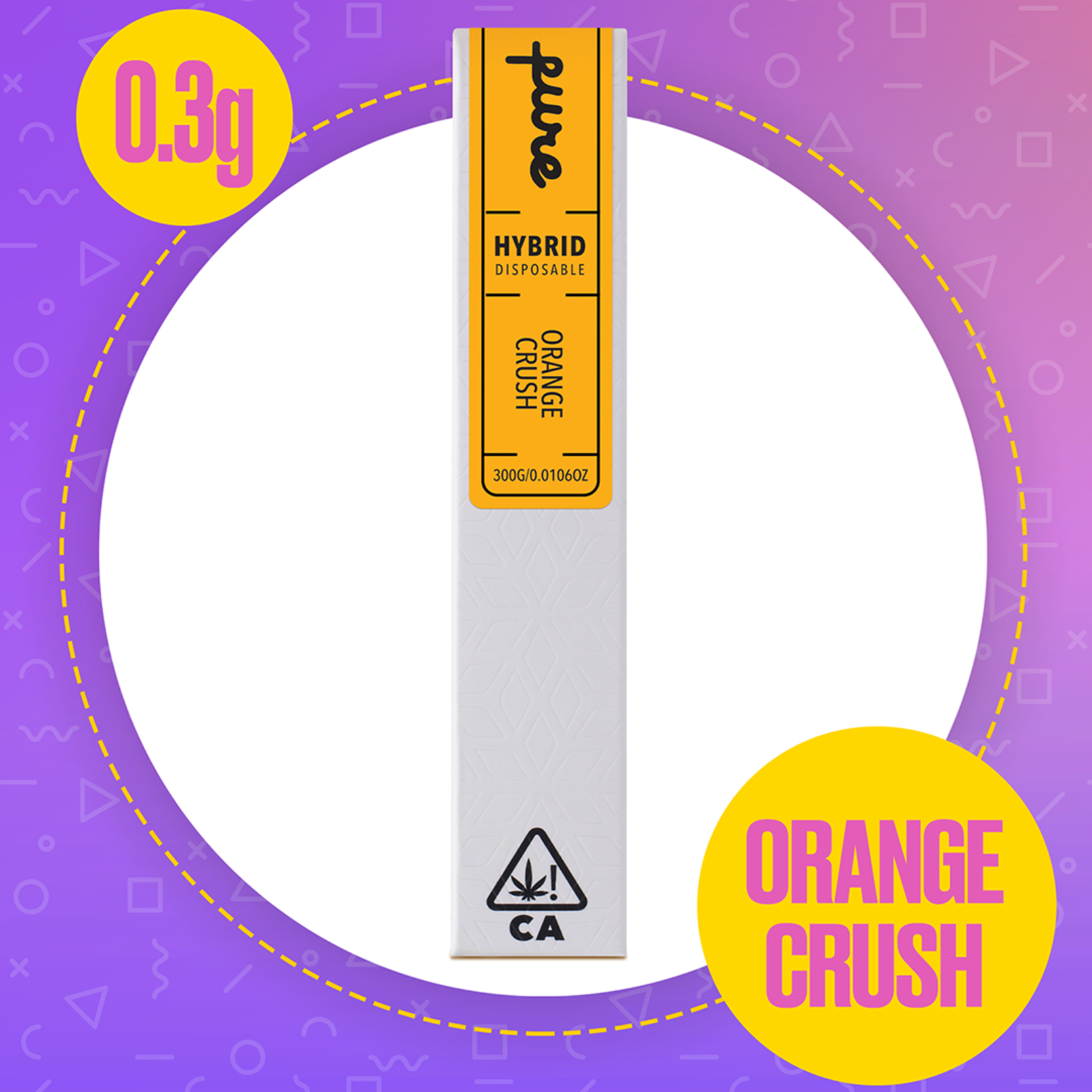 Pure Vape Pure Disposable Orange Crush Leafly