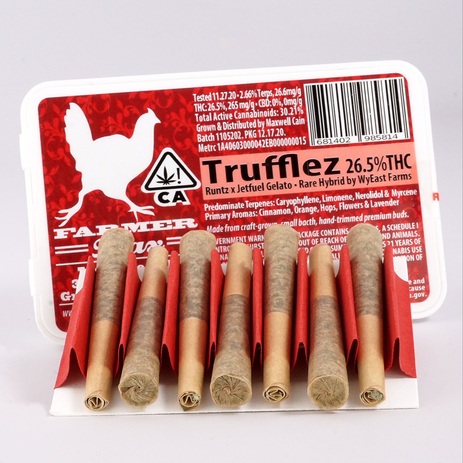 Trufflez 1/2g Preroll 7Pack Leafly