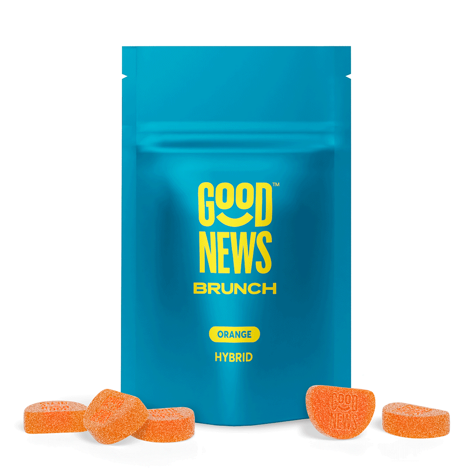 Good News Brunch Orange Gummies Leafly