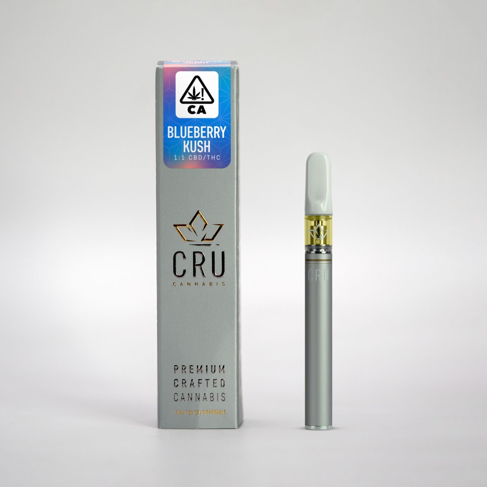 Blueberry Kush 11 CBD/THC .3ML Disposable Pen Leafly