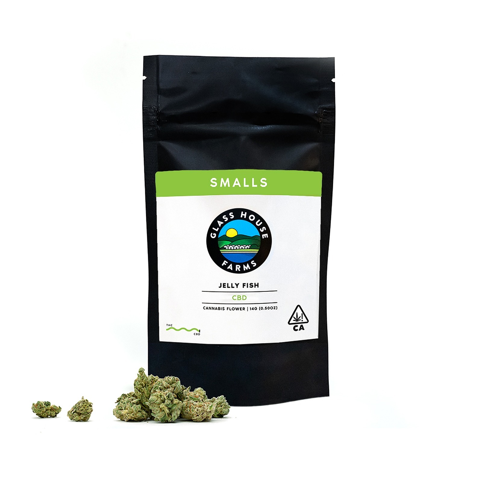 Glass House Farms Jelly Fish [14g Smalls] Leafly